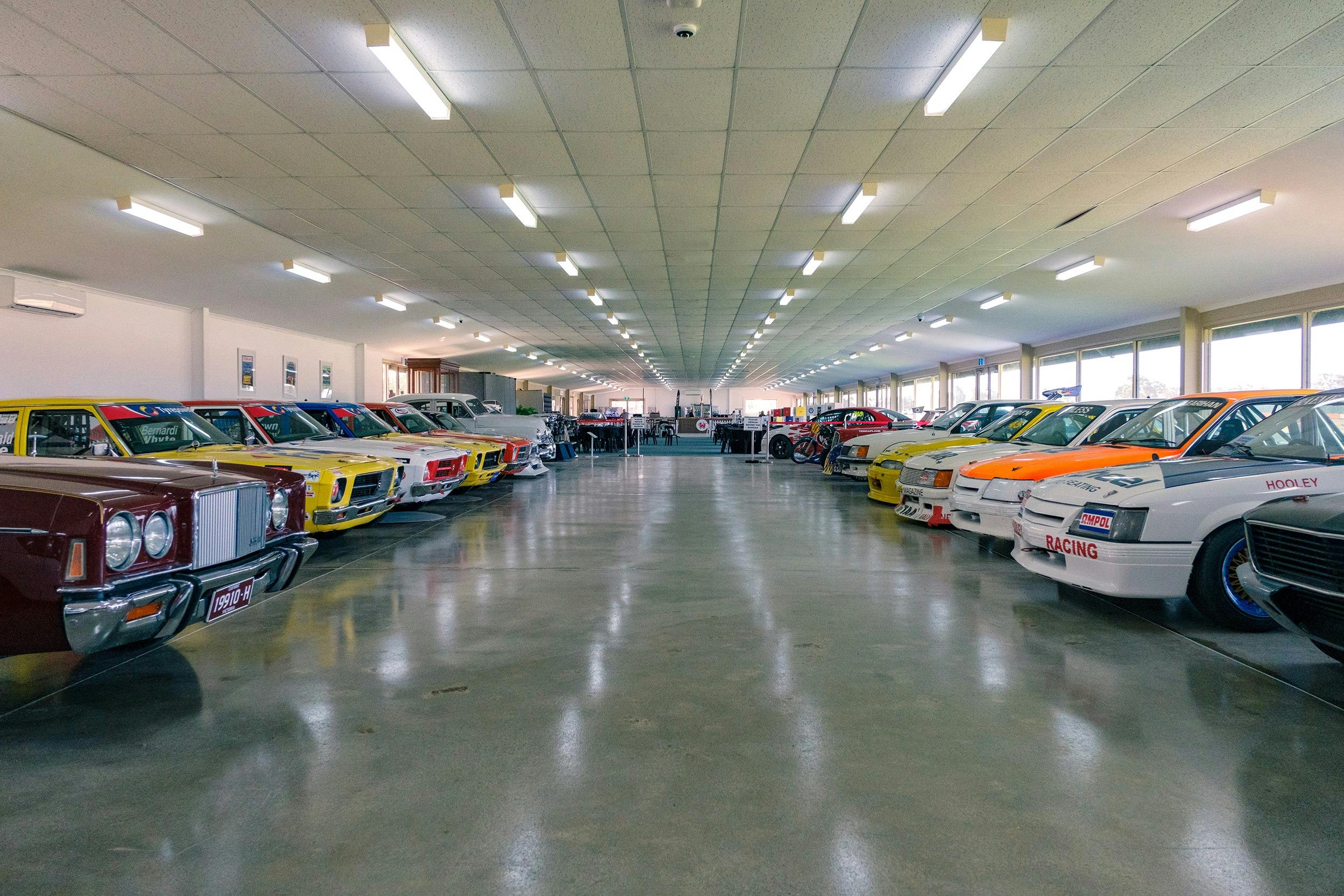 Photo of corporate space and car collection