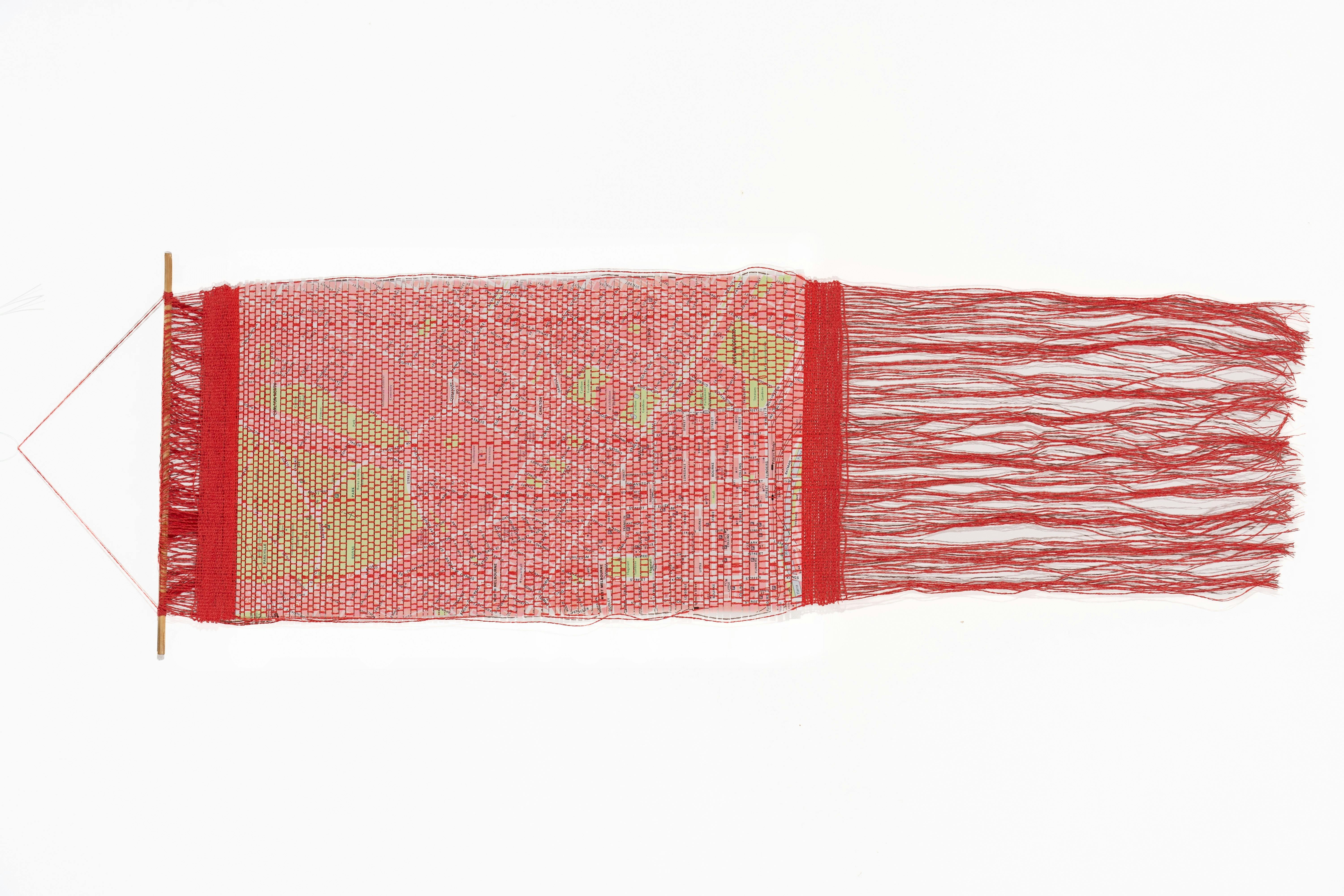 Mapping Truth − A collection of woven works by Jayne Newgreen