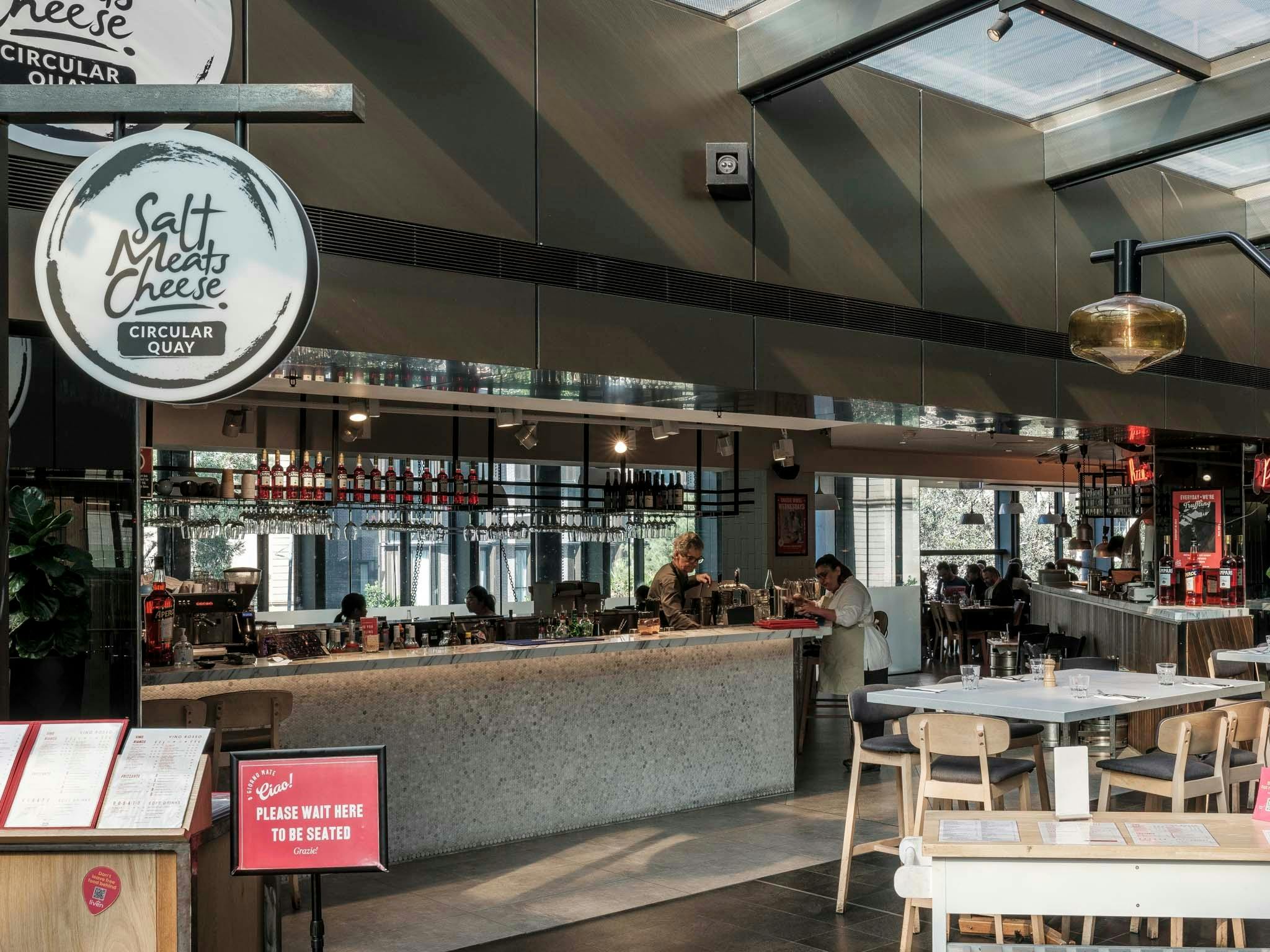 Gateway Sydney Restaurants Salts Meats Cheese