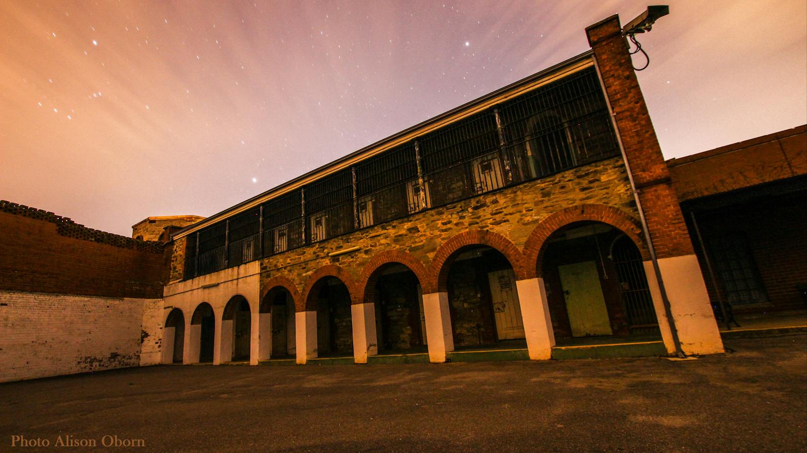Adelaide Gaol Ghost Tours - condemned prisoner cells