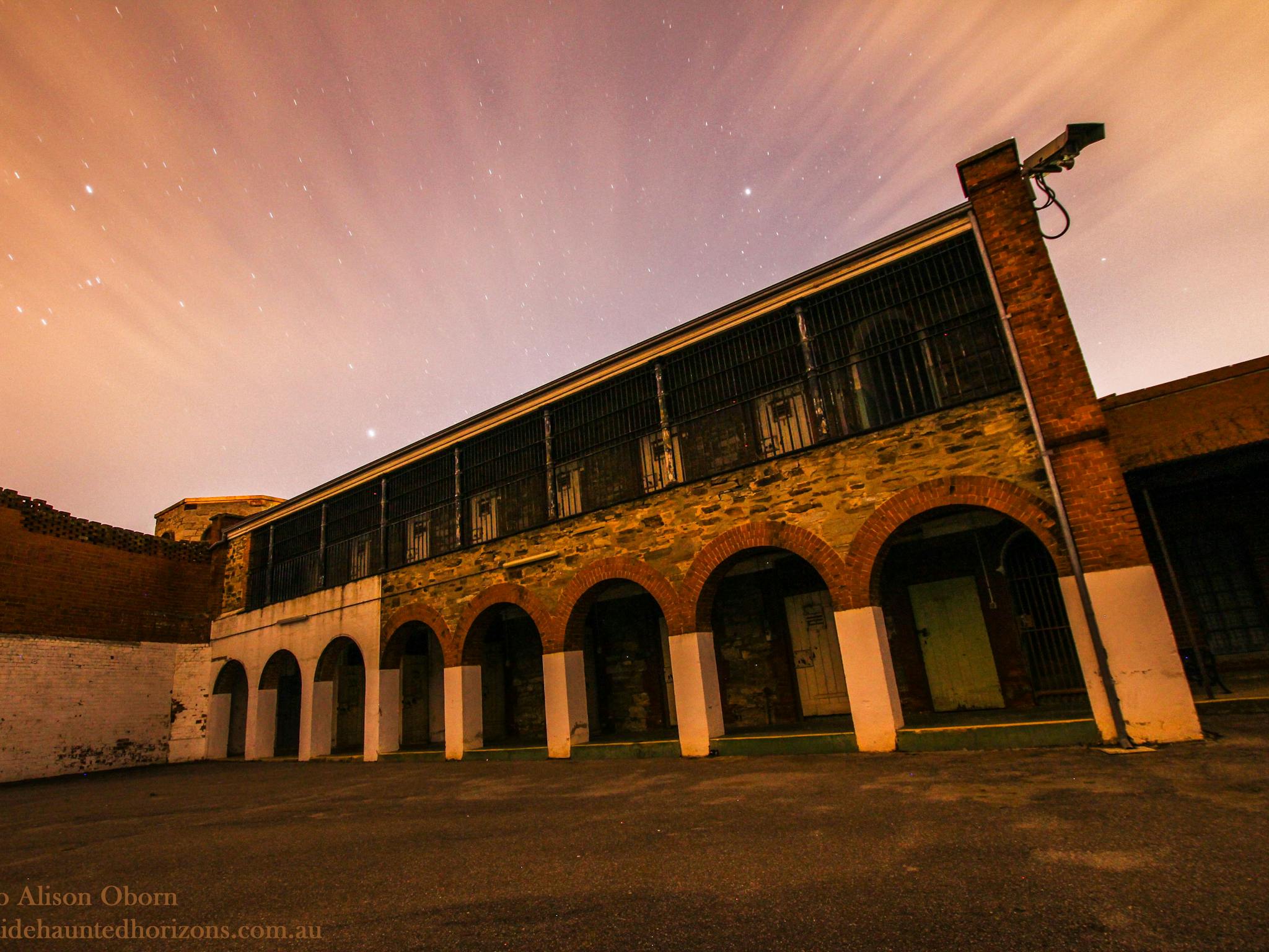 Adelaide Gaol Ghost Tours - condemned prisoner cells