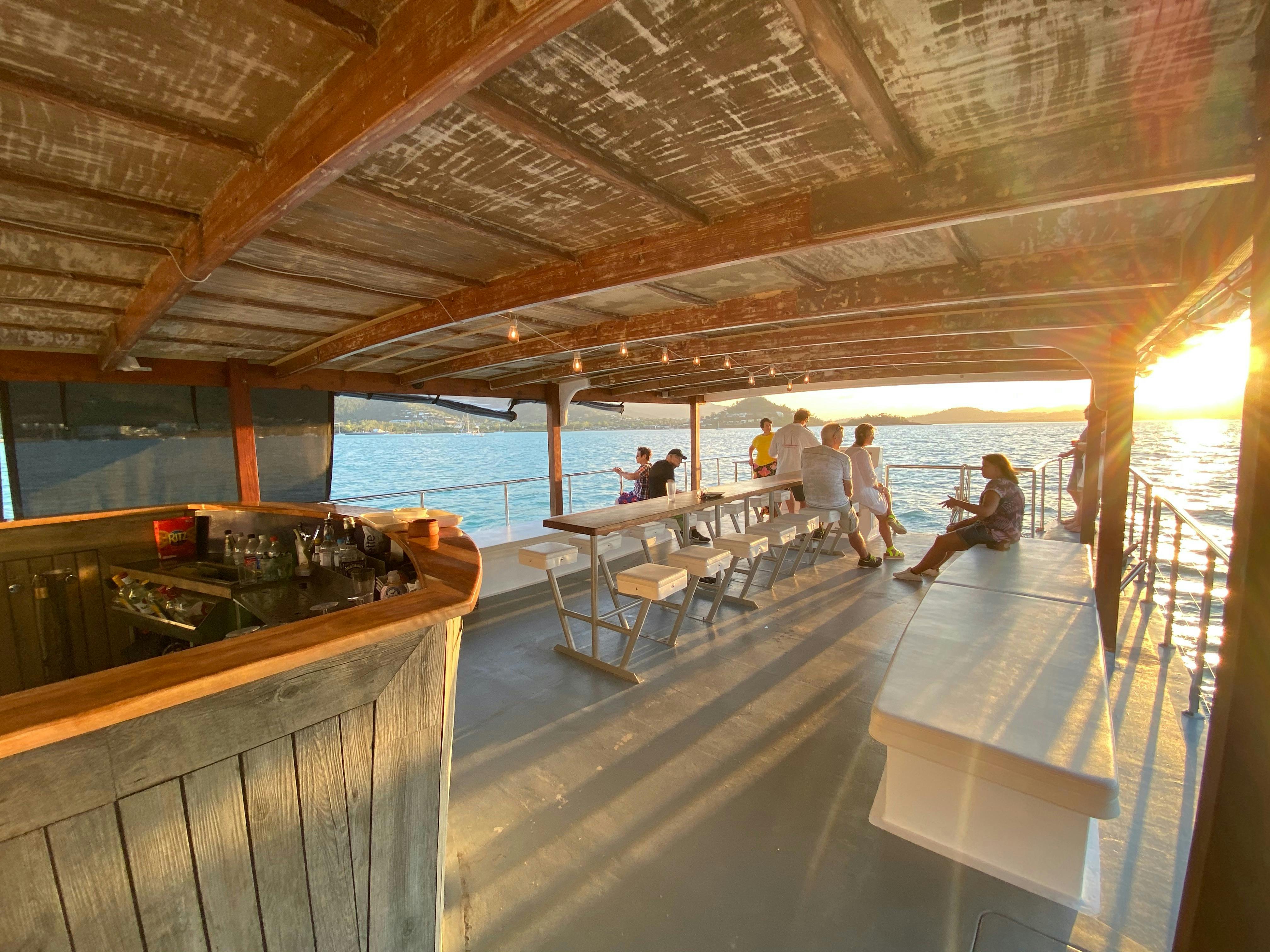 Sundowner Airlie Beach sunset cruise  on Sundowner with Ocean Roads Whitsundays