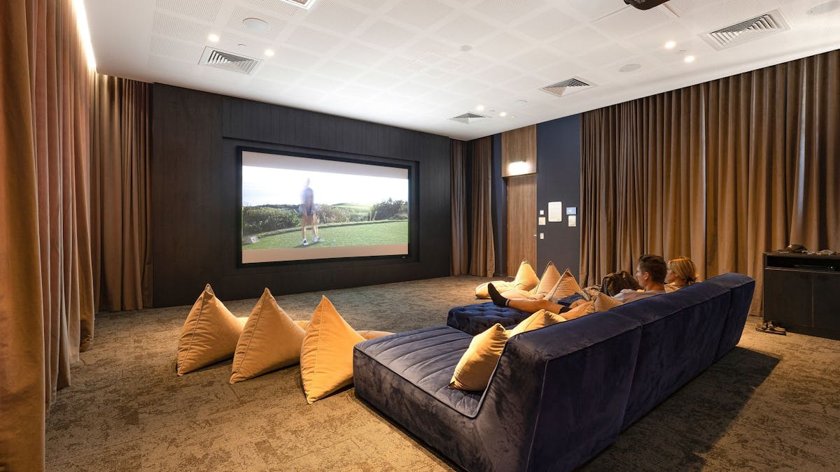 Cinema Room - Ultiqa Signature Broadbeach
