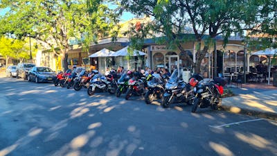 A popular stop for motoring enthusiasts