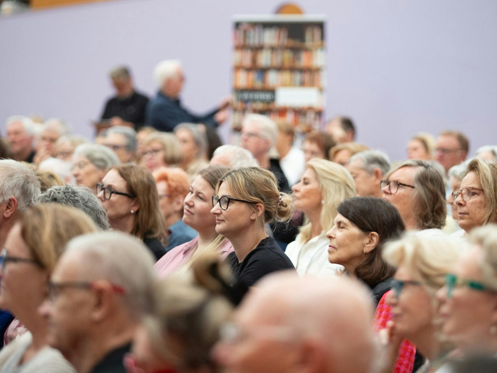 An audience at Sorrento Writers Festival
