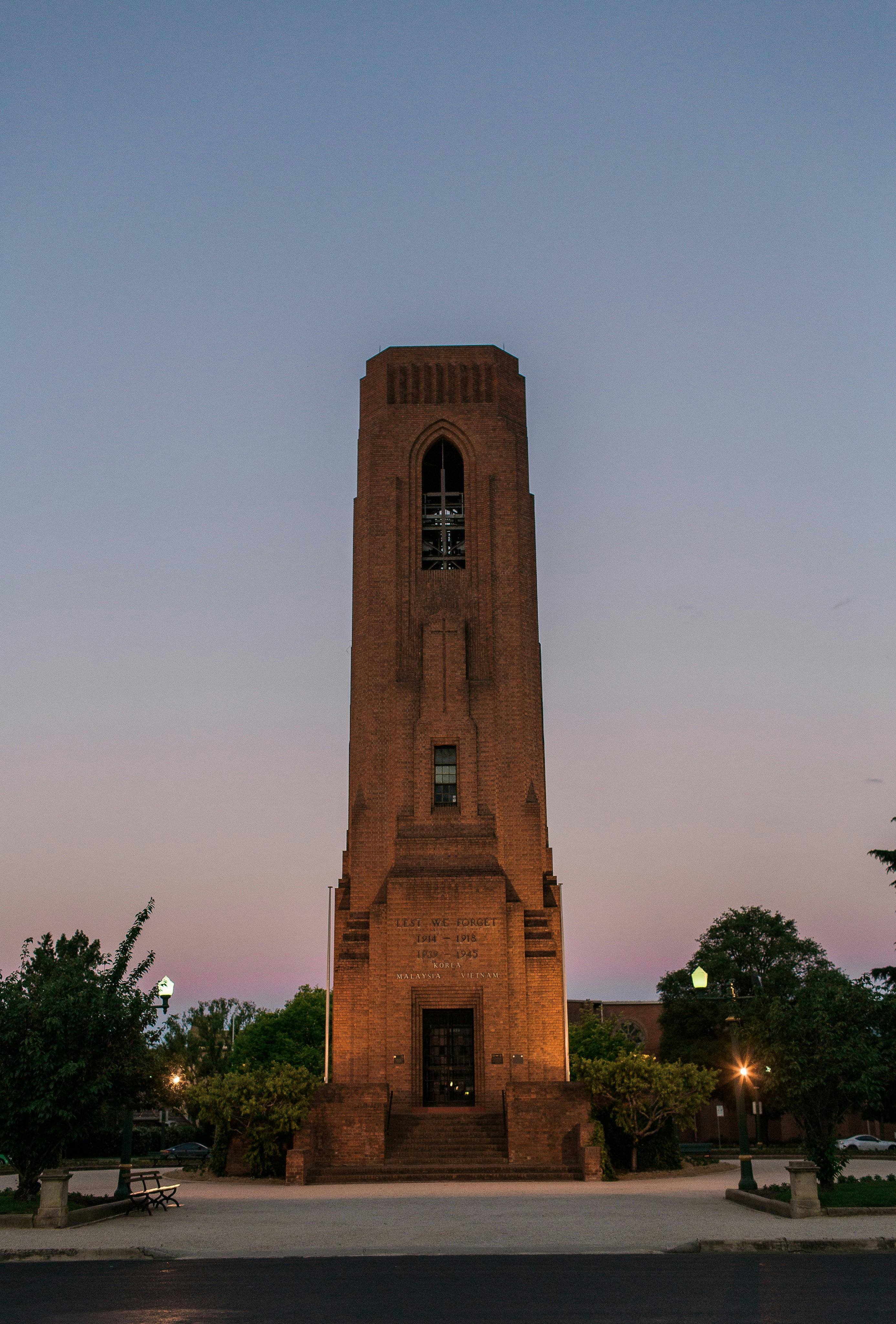 Bathurst Carillon at Night