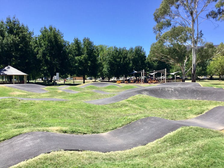 Newly completed Pump Track