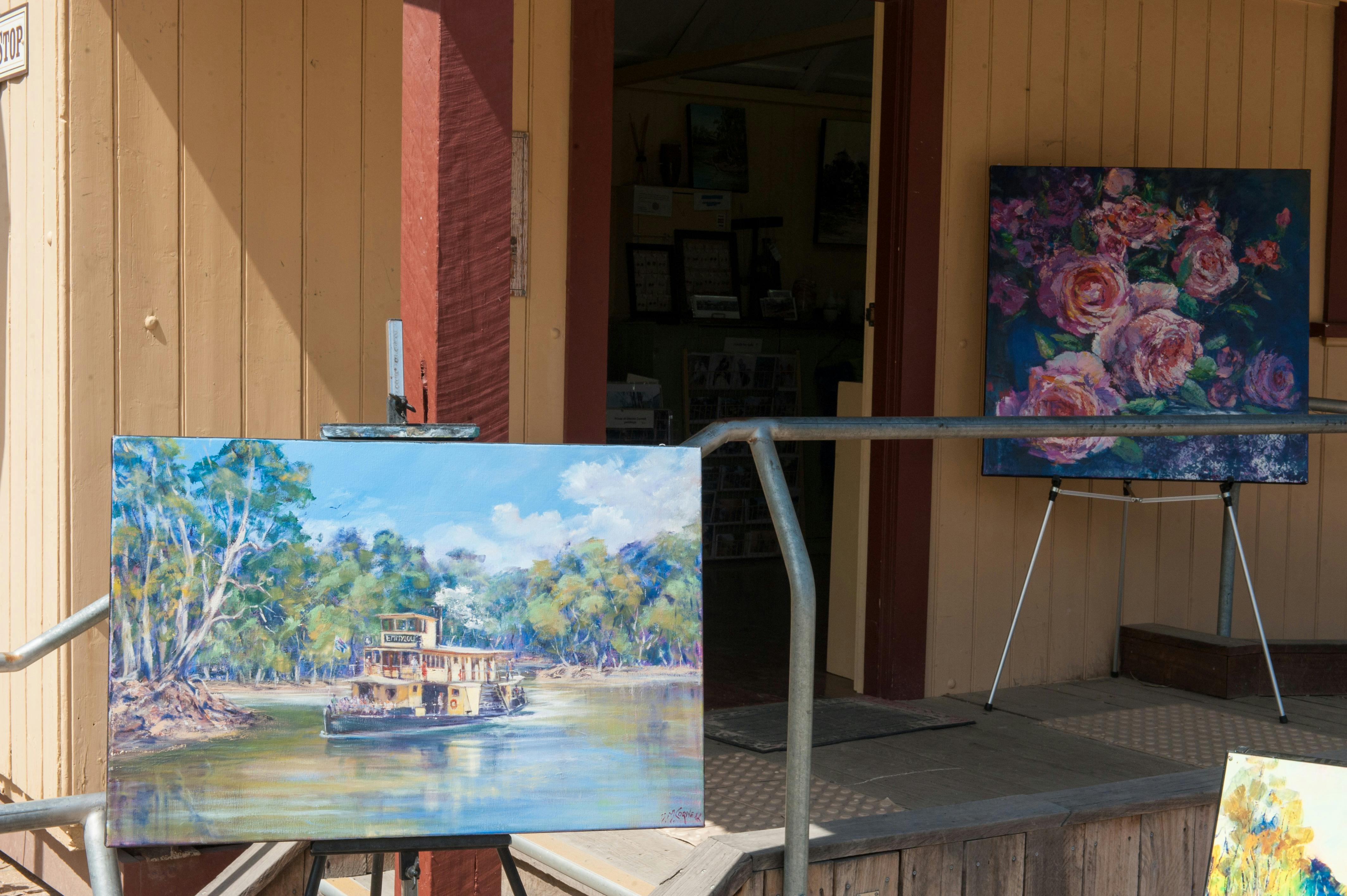 Glenda Cornell's Whistle Stop Studio Gallery