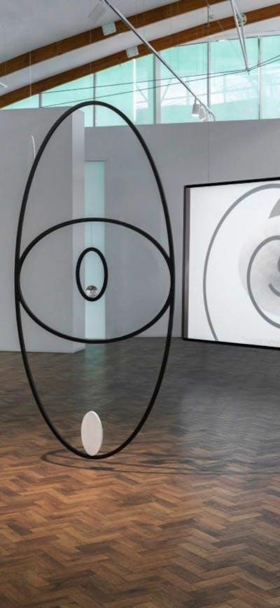 Goulburn Regional Art Gallery, Installation view Lisa Sammut, Radial Sign