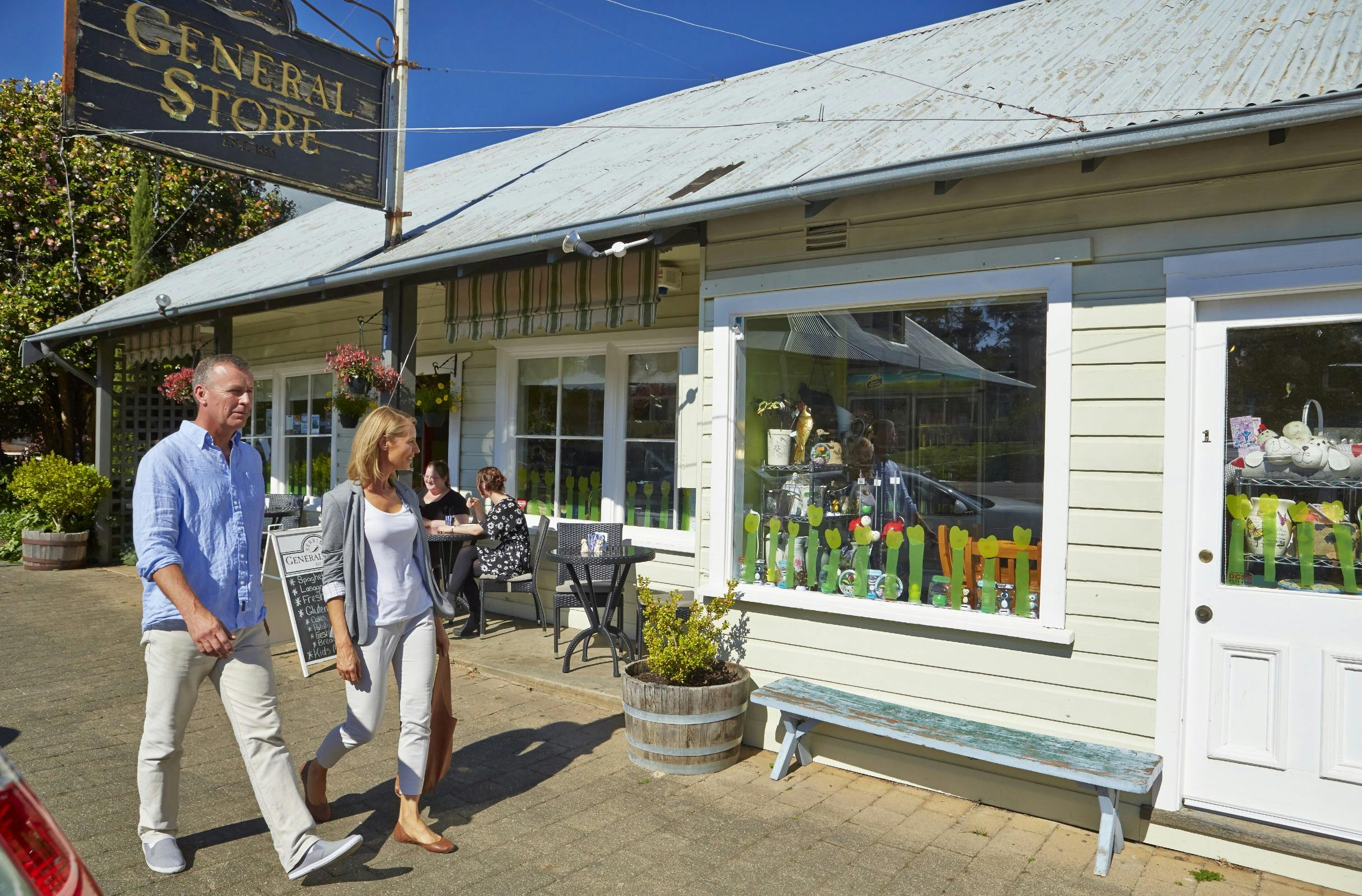 Browse the quaint shops of historic Berrima village - Sip n Savour one day tour from Sydney
