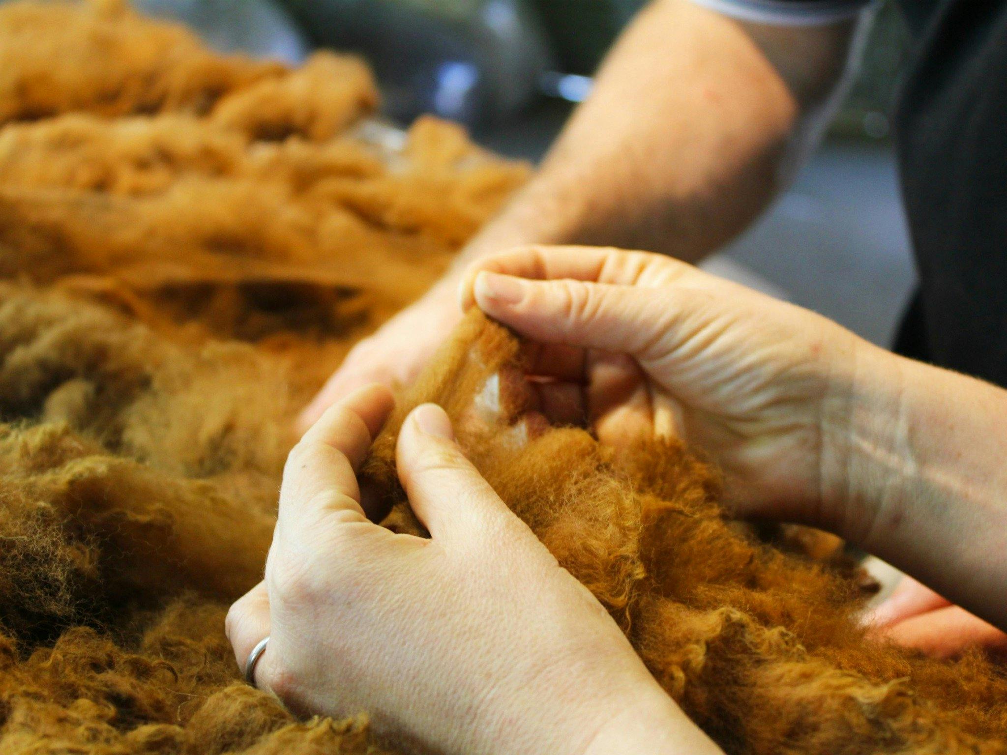 Adagio Mills raw alpaca fibre to finished garment all in one place