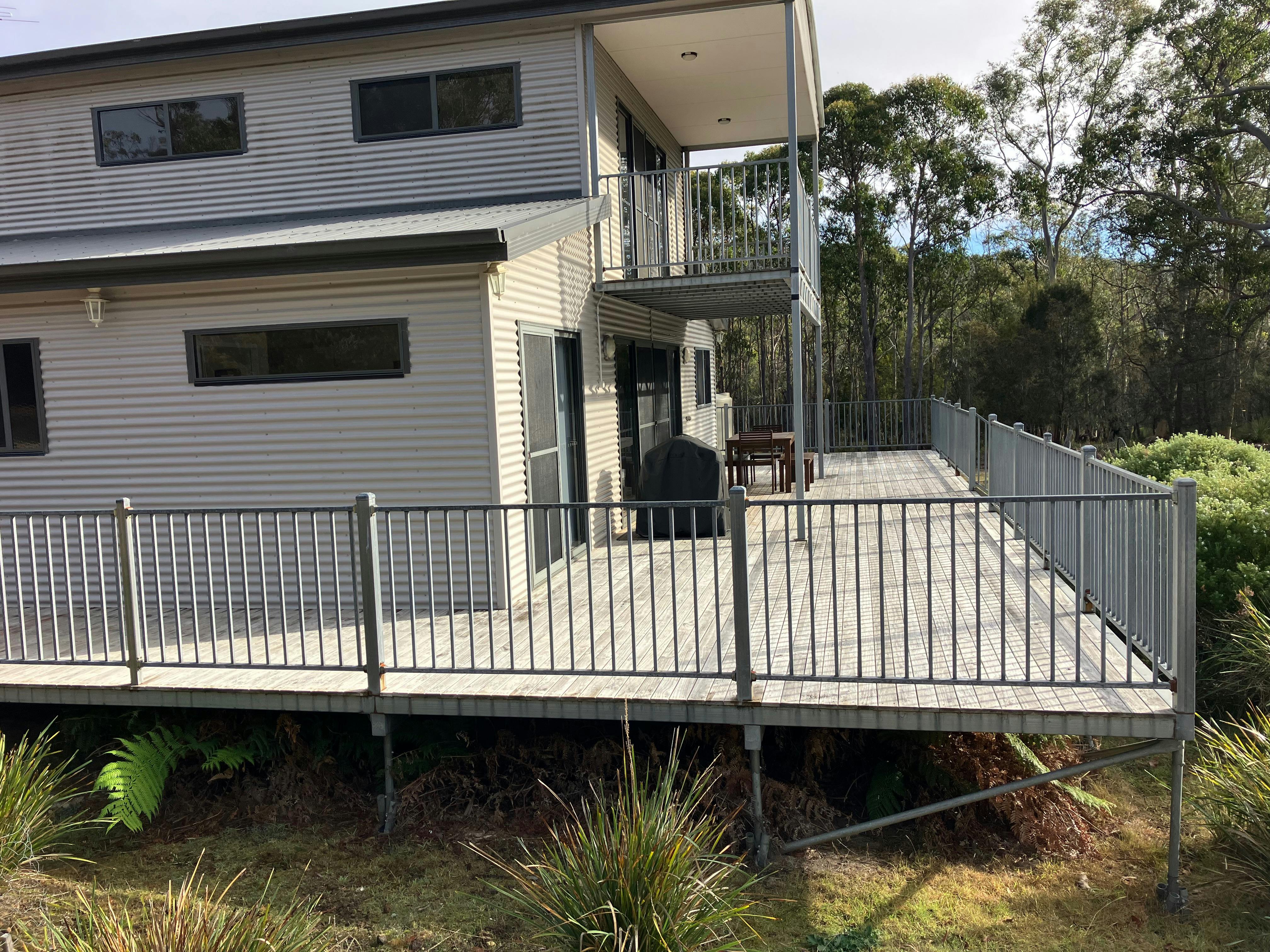 Deck, BBQ, outside dining.