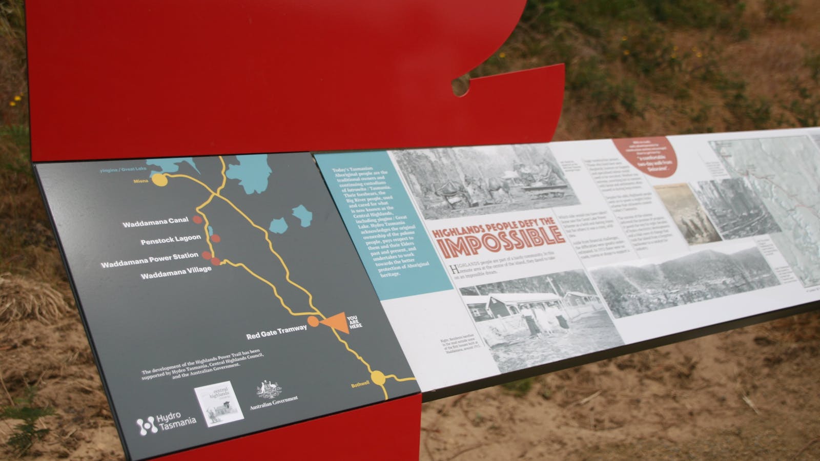 Highlands Power Trail, Red Gate Tram node