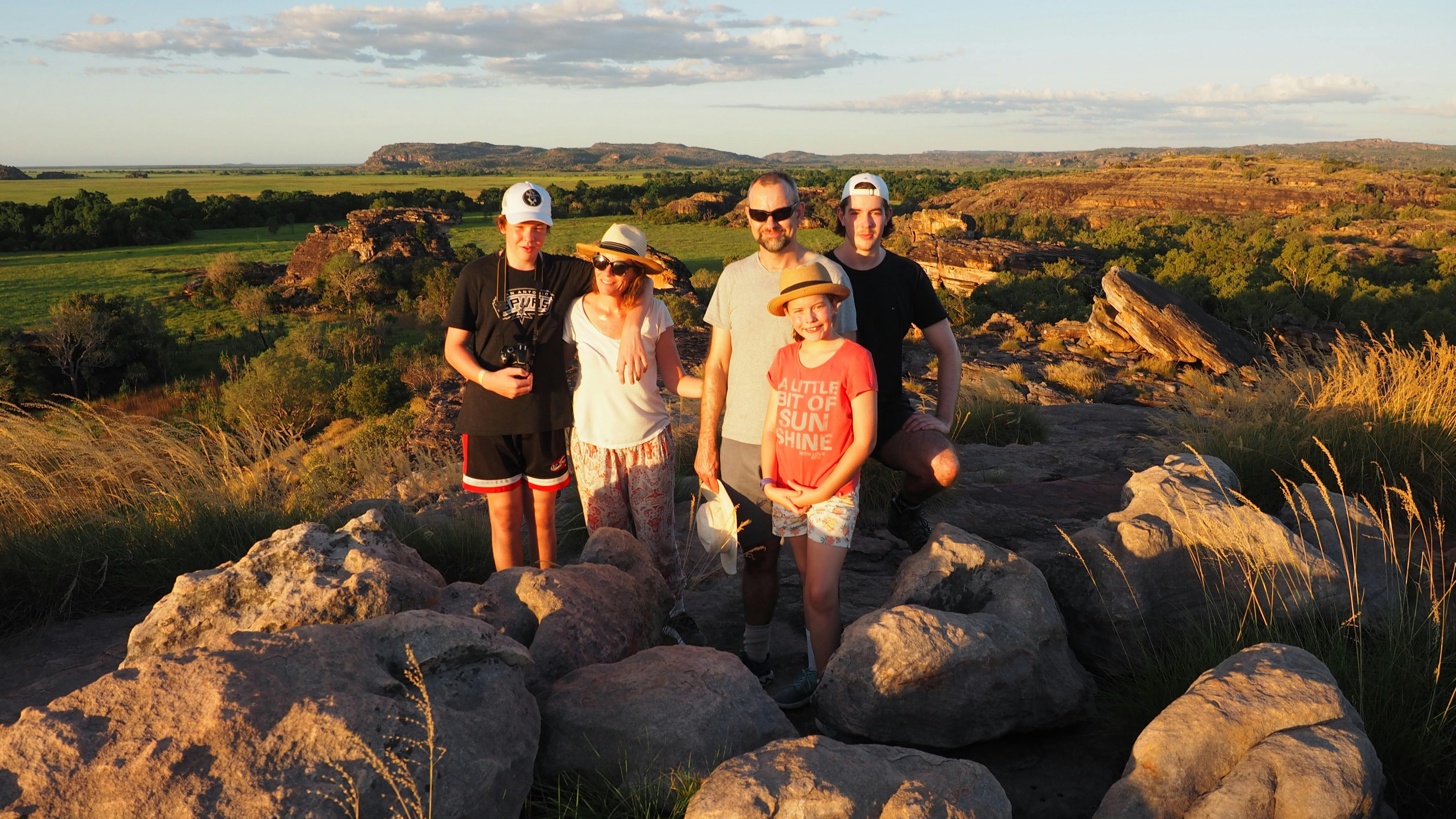 Ubir sunset Nardab Lookout Kakadu tours