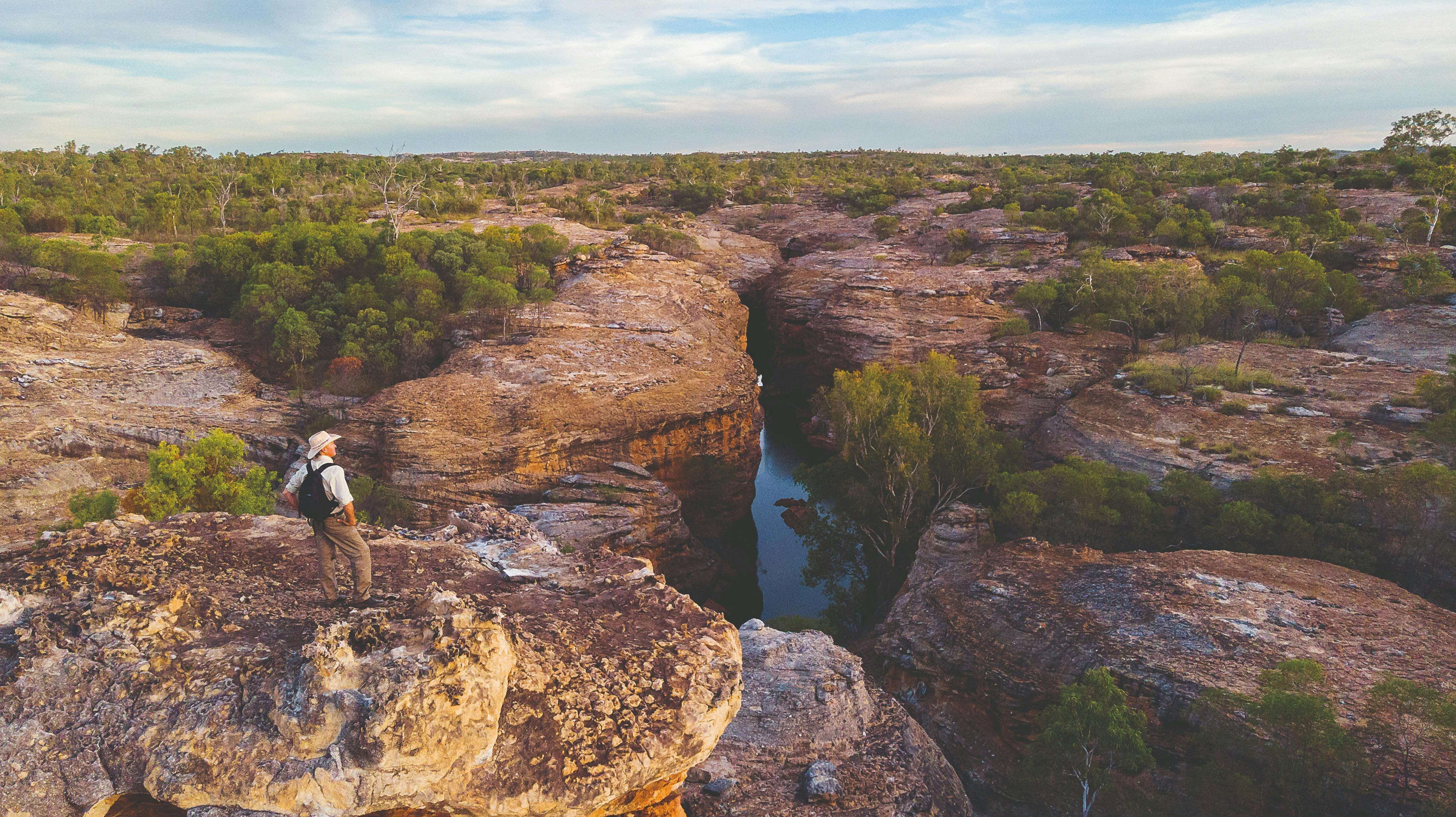 Looking over Cobbold Gorge