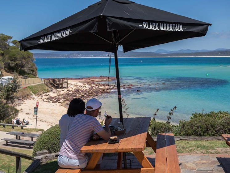 Bar Beach Kiosk has a special outlook