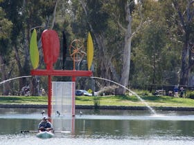 Federation Sculpture, Victoria Park Lake