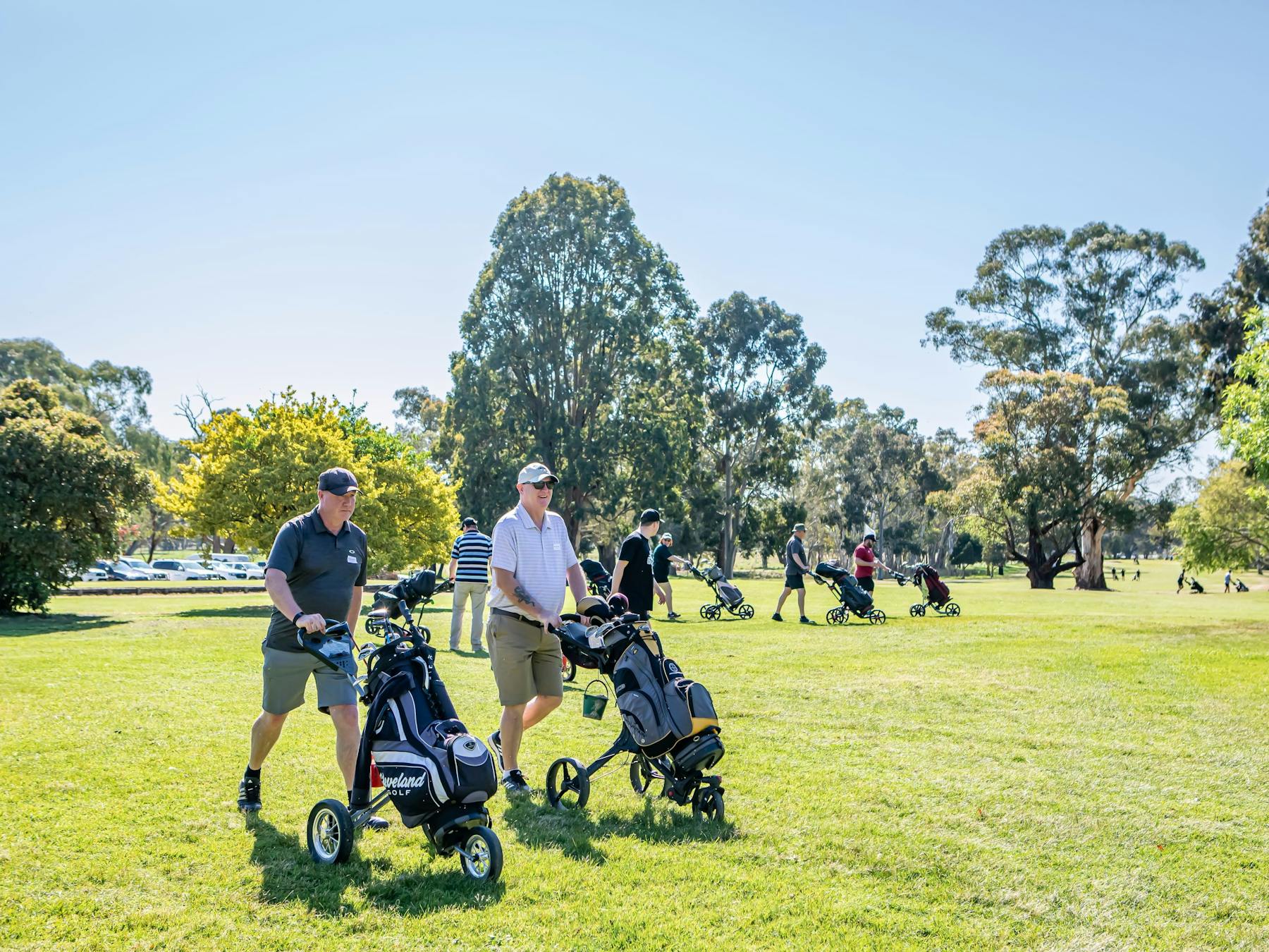 A round of Golf and then off to do some wine tasting