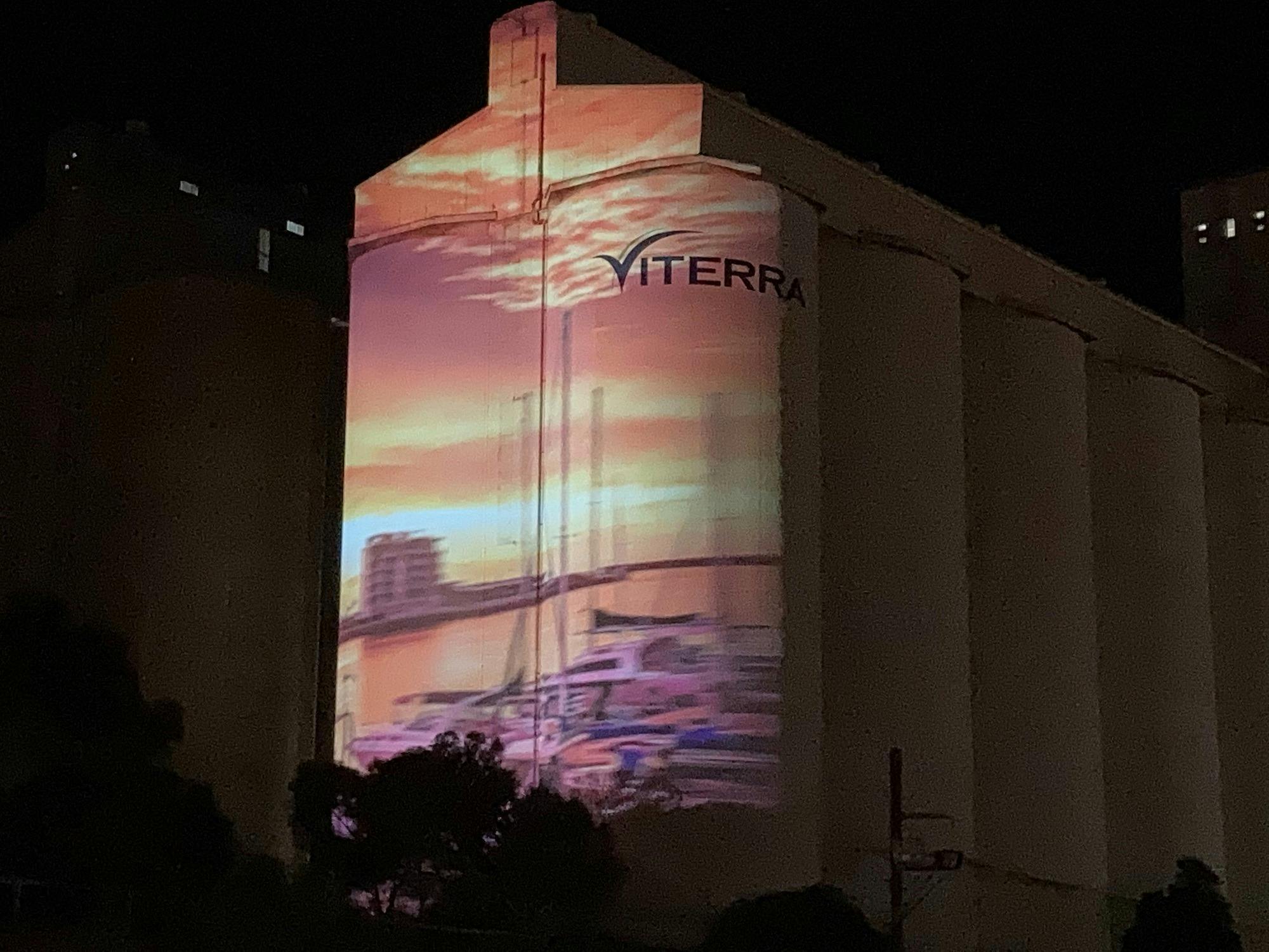 Wallaroo Silo Light Show