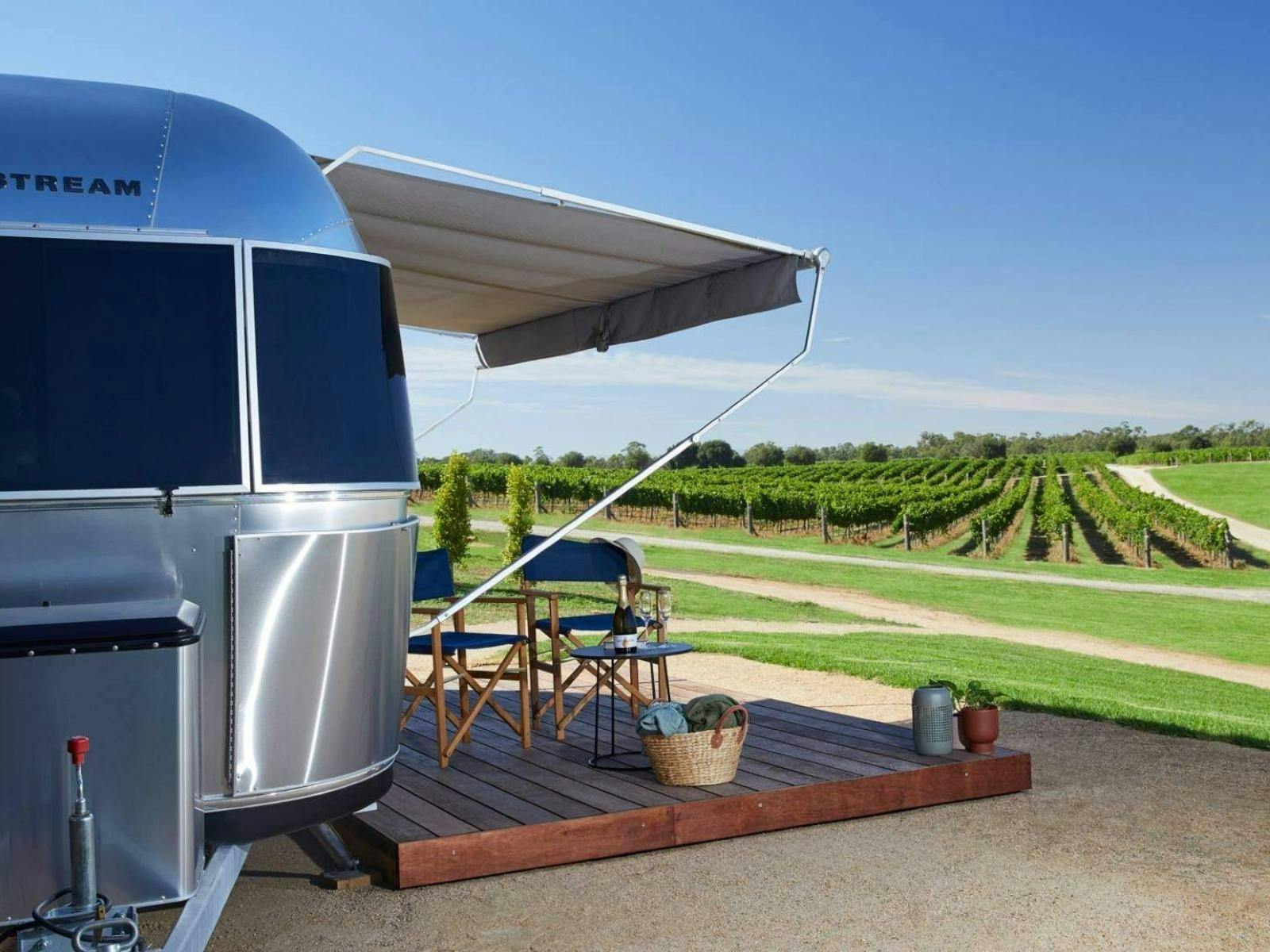 Mitchelton Winery outdoor area
