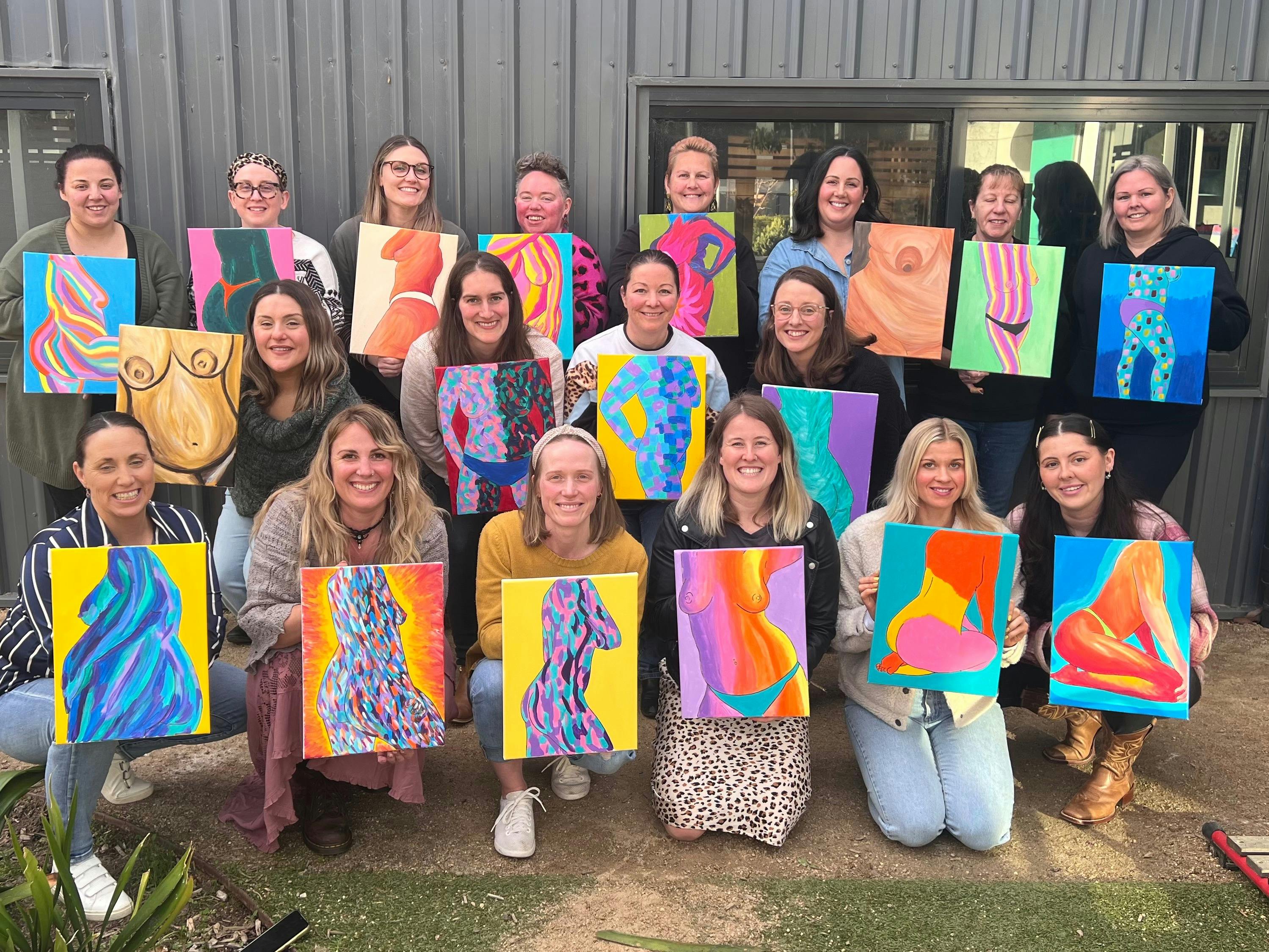 Mal deinen Pfirsich – Ein Kunstworkshop zur Selbstliebe – Tomerong