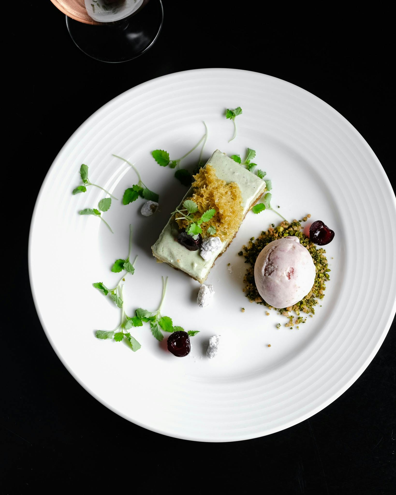 Pistachio Entremet