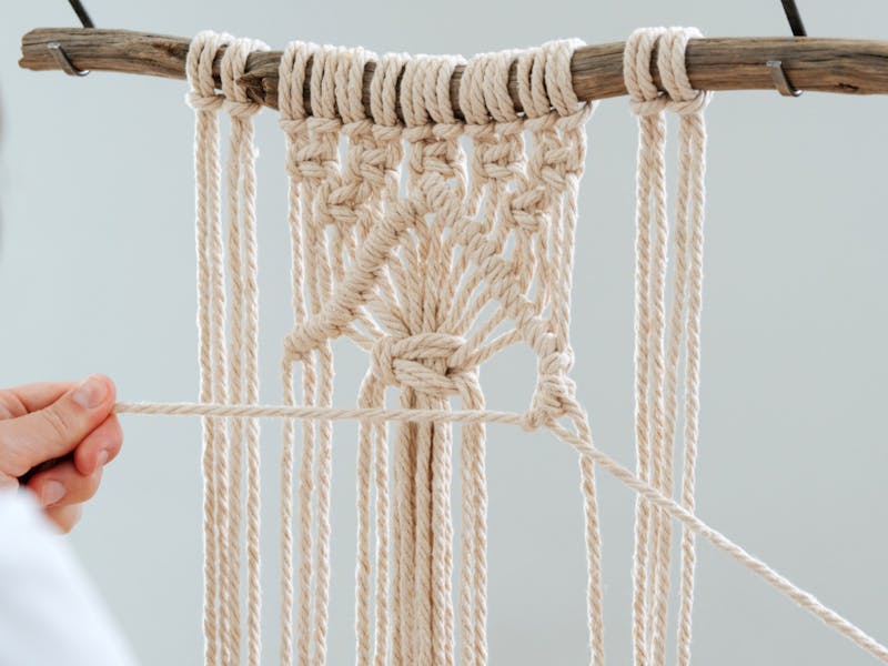 Image for Sip & Create; Macrame Tapestry Making Workshop