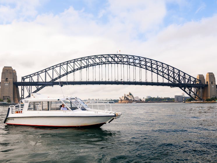 A unique perspective on Sydney: how a water taxi can show you the Harbour City a new way.