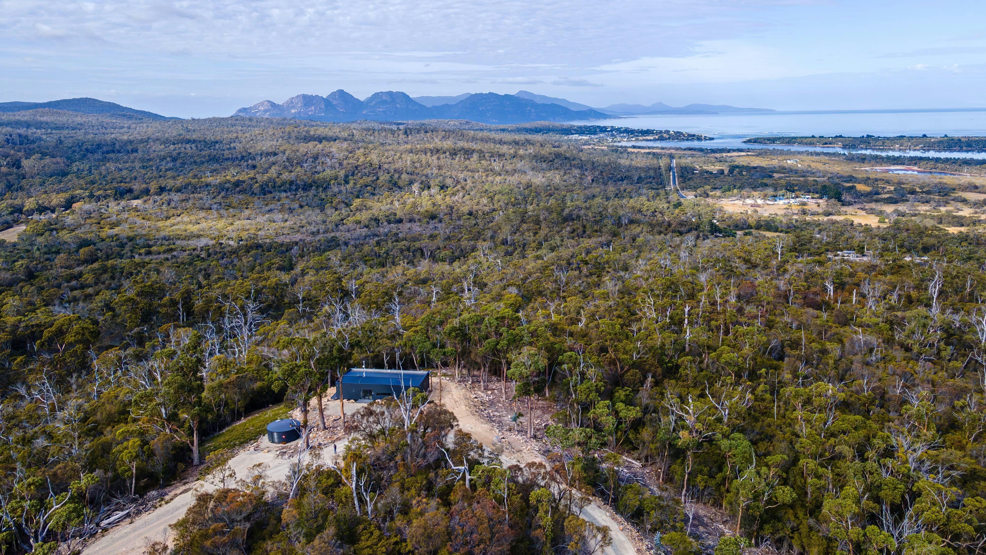 A bird's-eye view of Freycinet Horizon