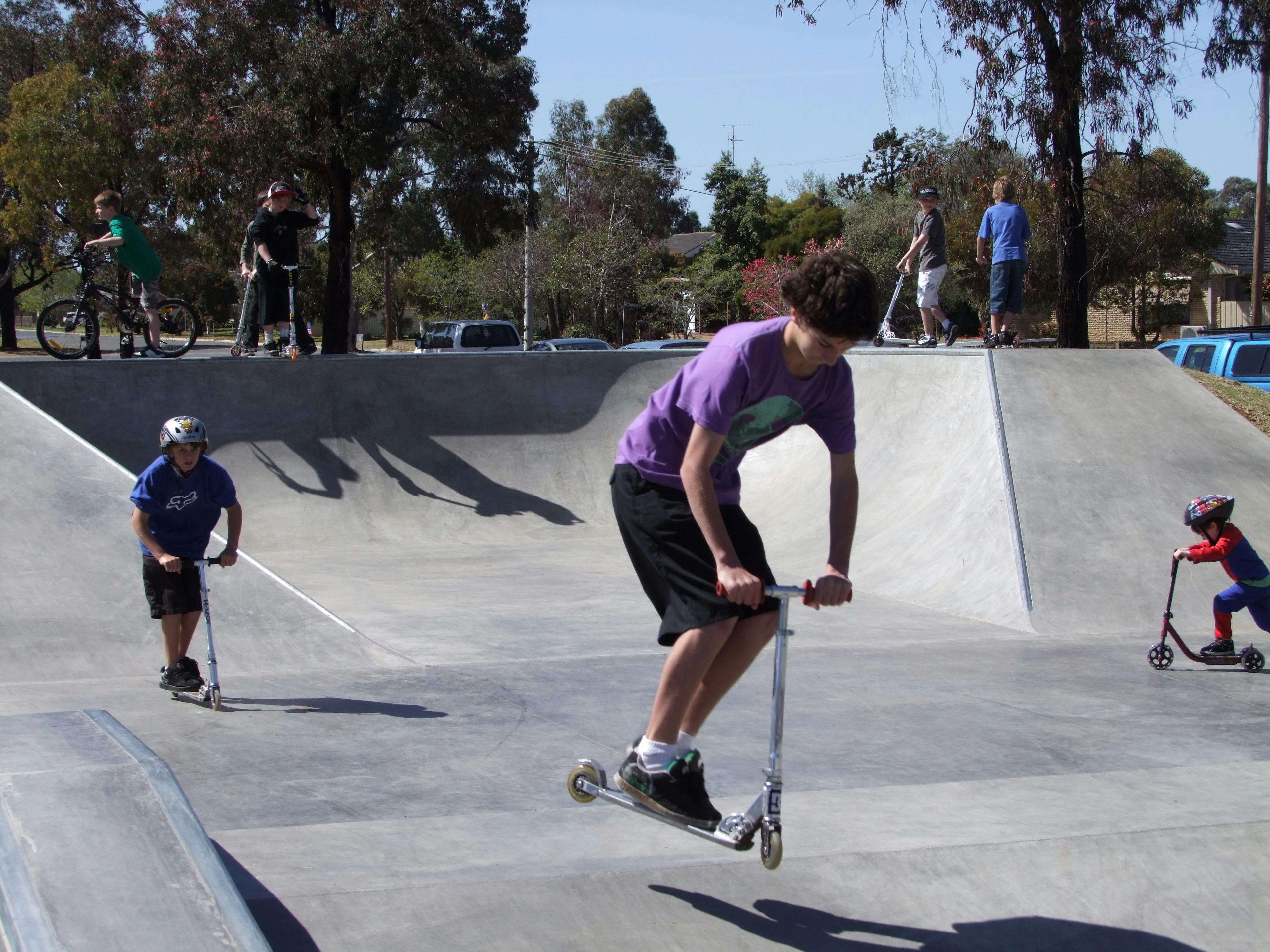Numurkah Riverland Skatepark at Boulevard Park