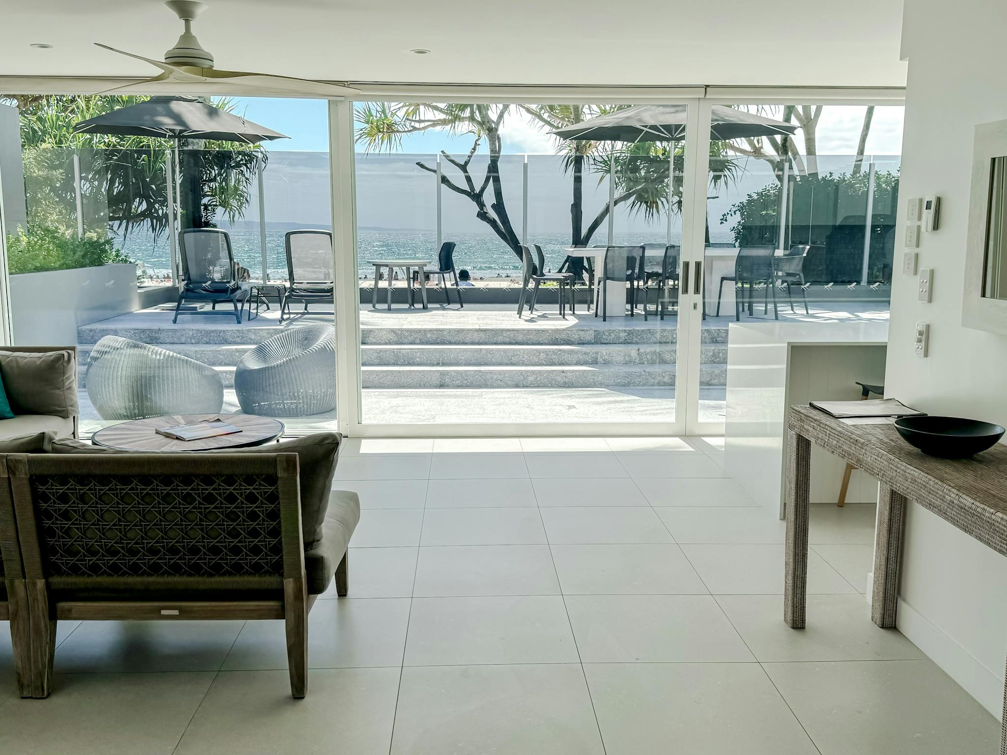 Positioned gracefully on the resort's beach level. Positioned gracefully on the resort's beach level.