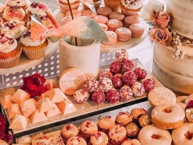 Sweet Grazing table by The Butcher's Daughters Cakes