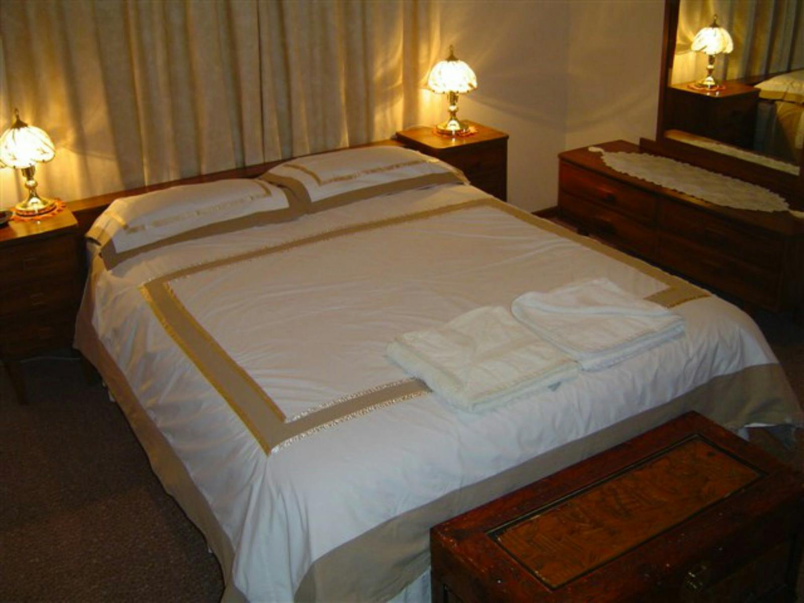 Redbank-Gummi-Bett und Frühstück
