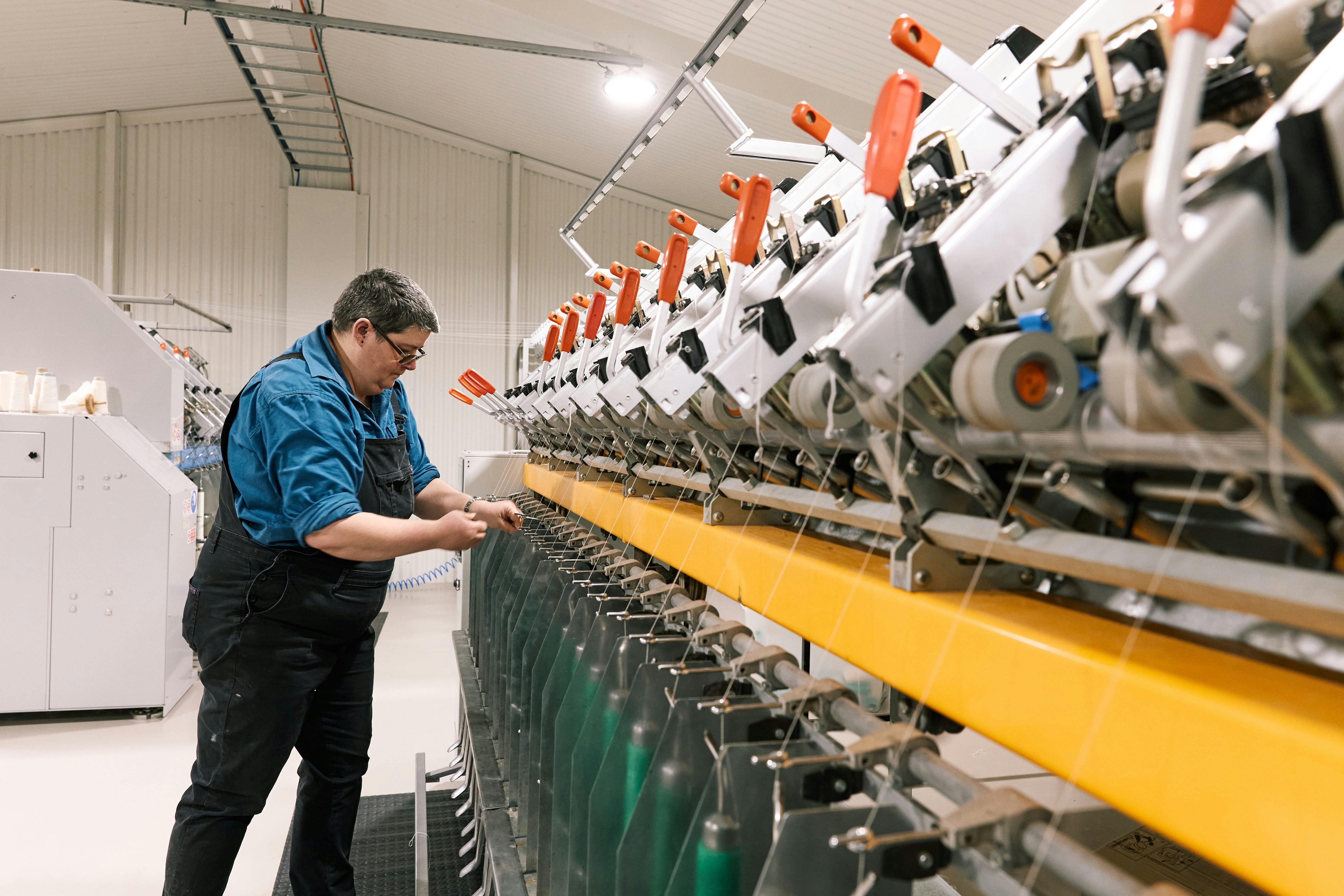 Spinning Yarn
