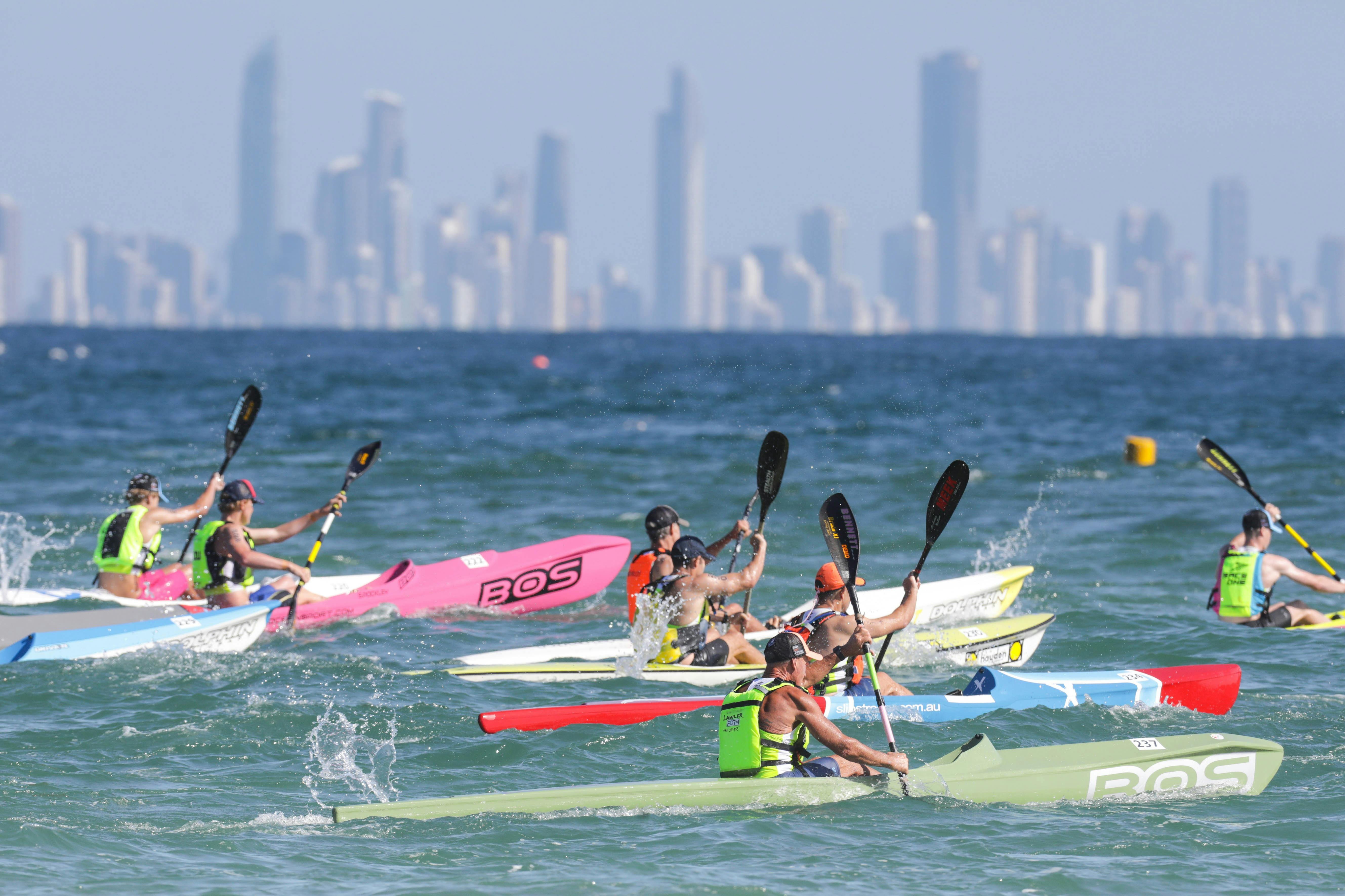 The Shaw and Partners Coolangatta Gold is set in front of the iconic Gold Coast skyline