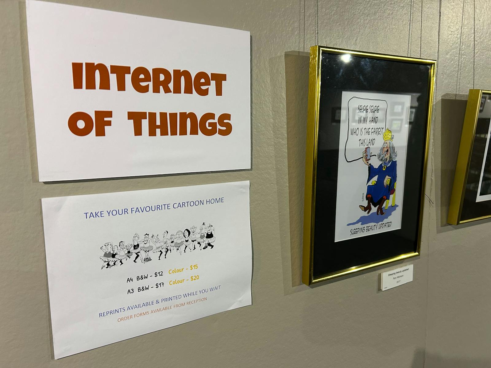 Internet of Things as part of the exhibition