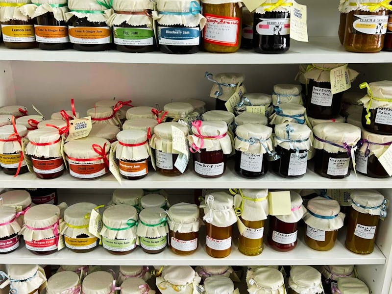 Craft Corner locally made jams and spreads