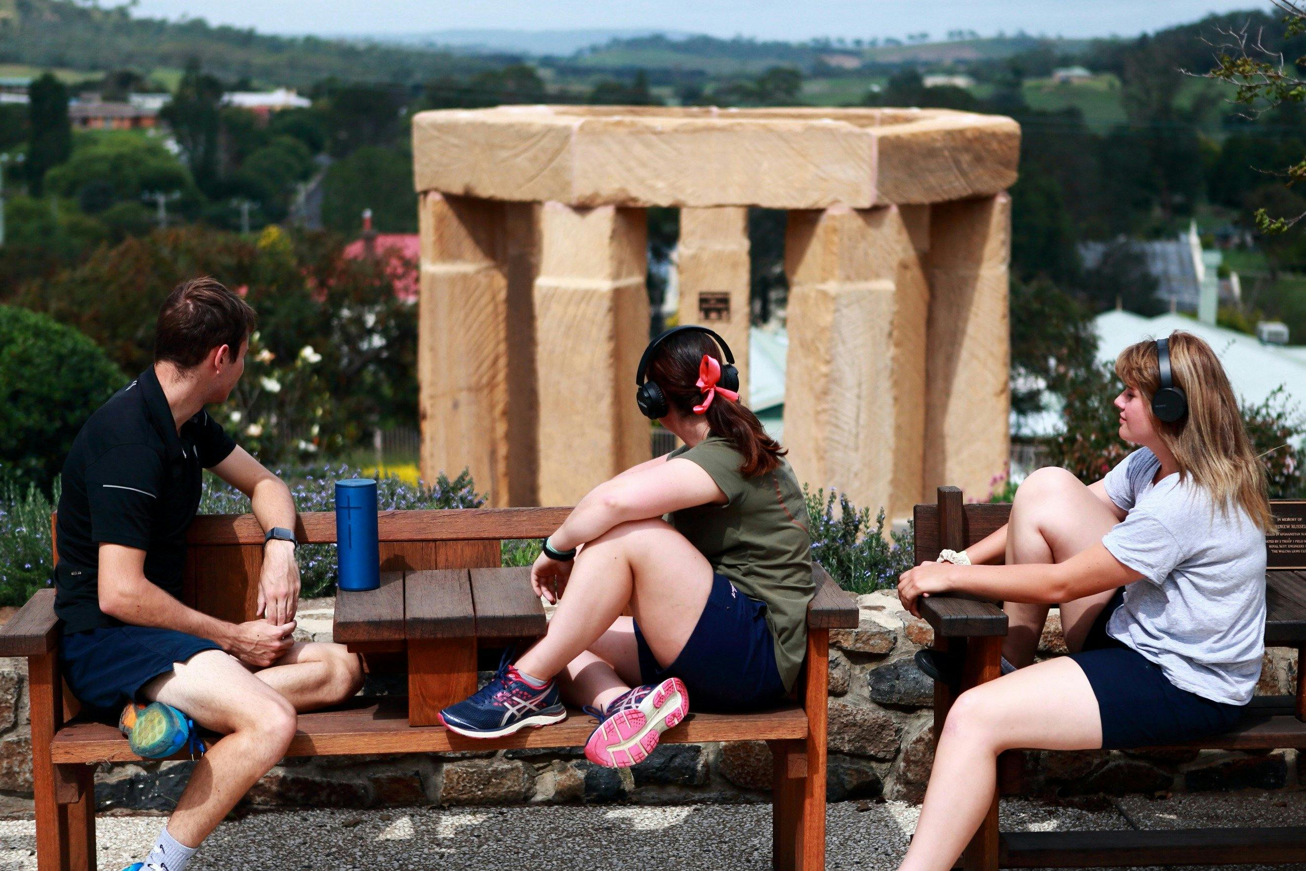Walcha Sculpture Soundtrail - enjoying the story behind Beacon