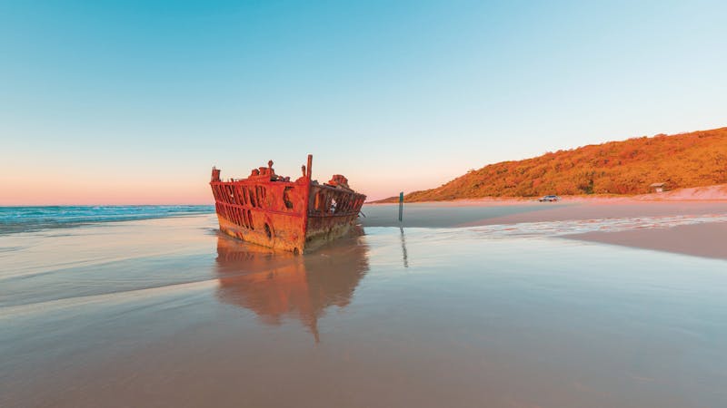 Maheno Shipwreck, Fraser Island.
