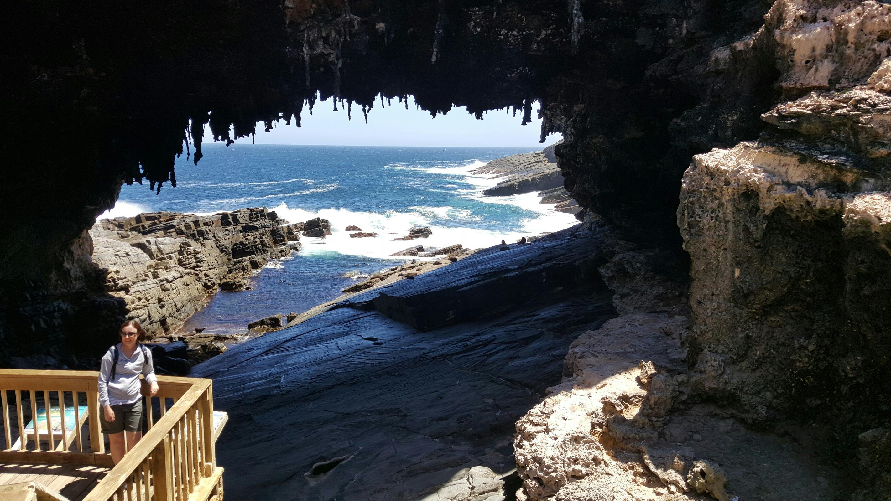 Visit Admirals Arch on all Kangaroo Island Tours