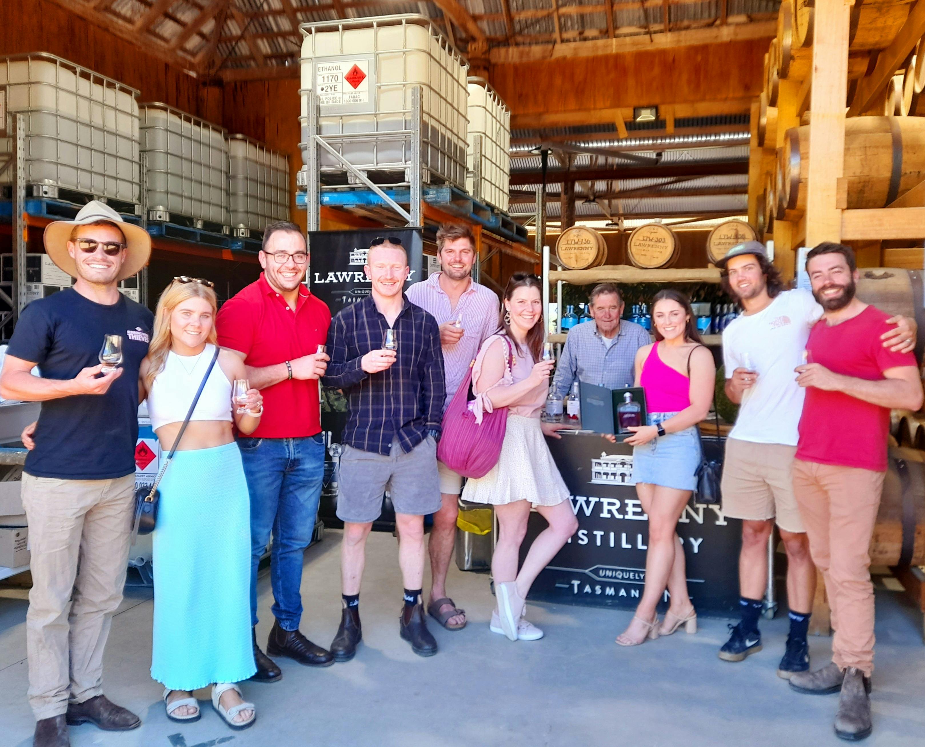 Visiting unique places in the Derwent Valley, Lawrenny Distillery