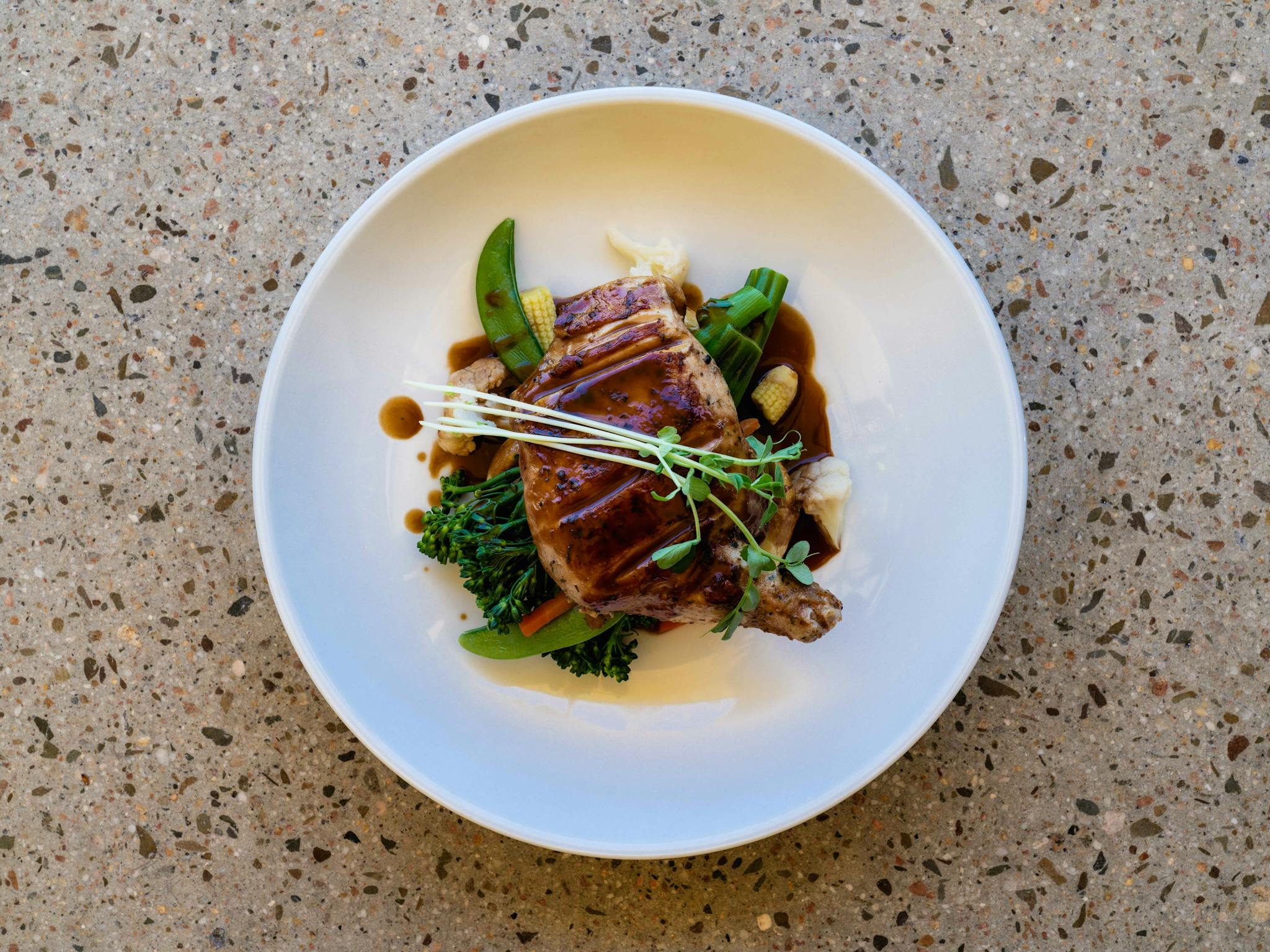 seasonal dishes celebrating the region