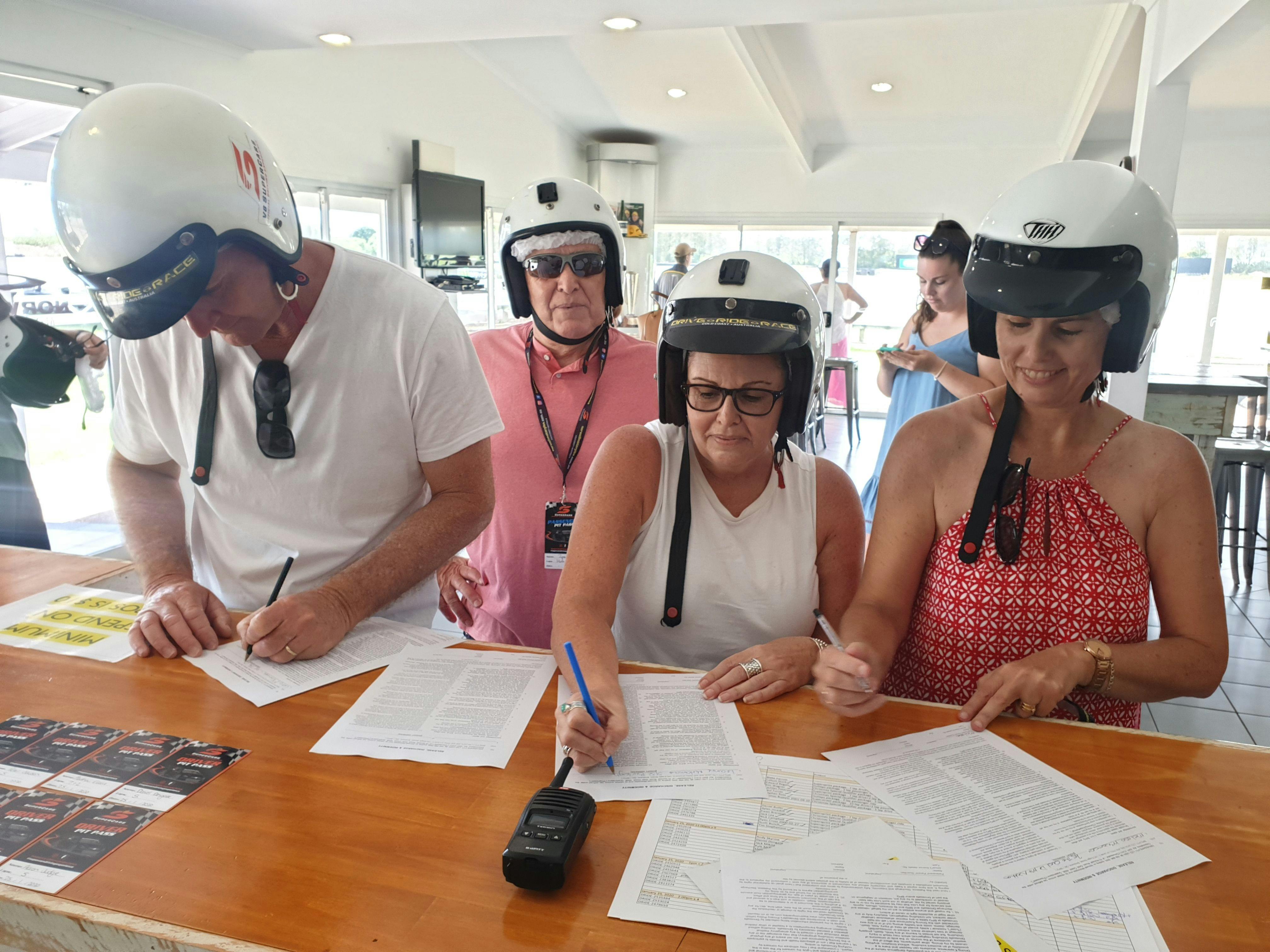 Registration and getting ready