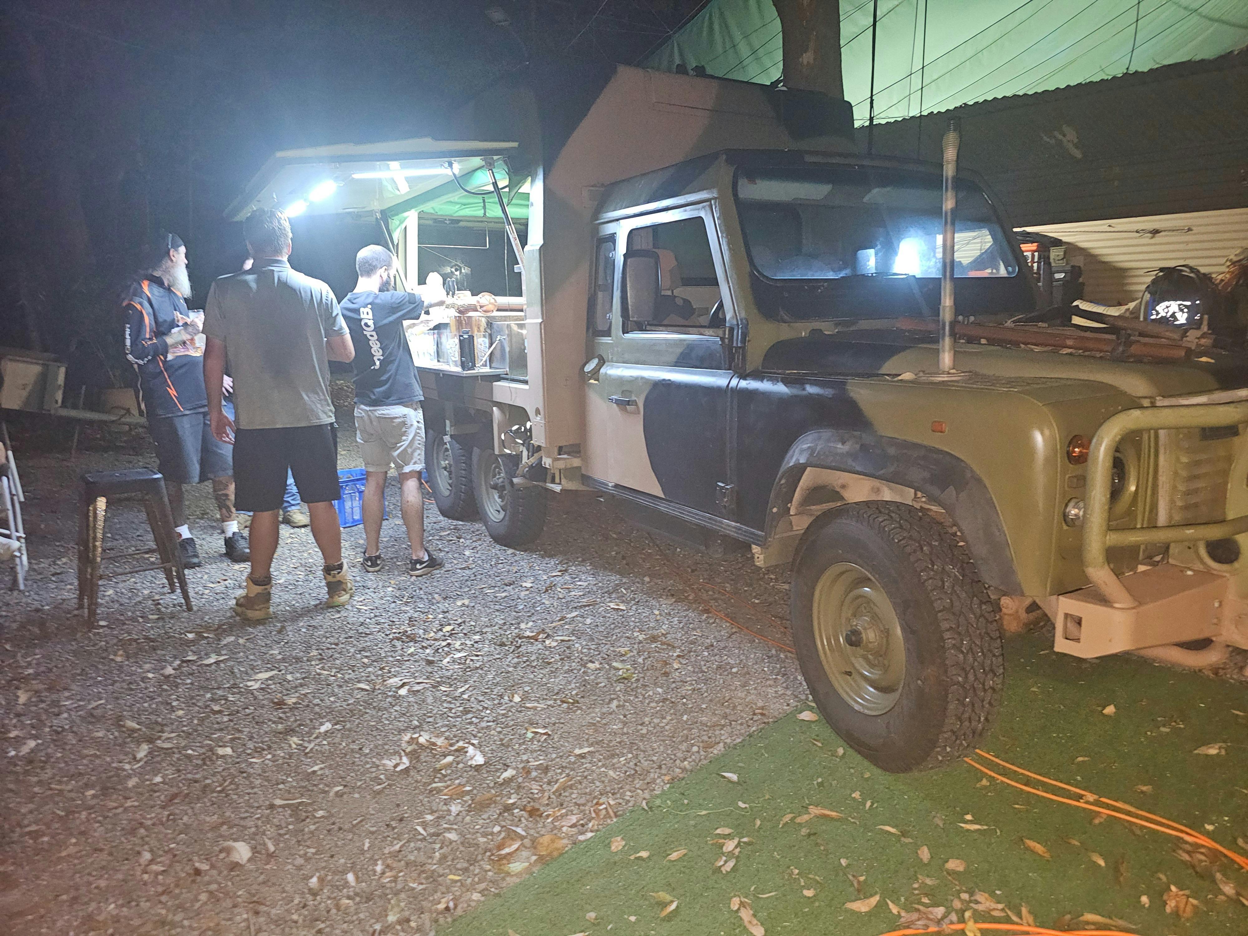 Landrover Perentie bar is a go