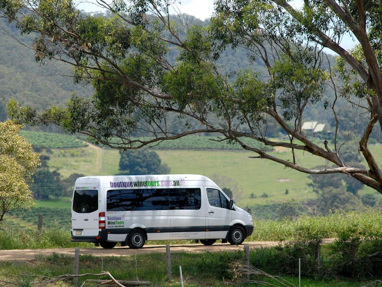 Luxury vehicle for wine tasting