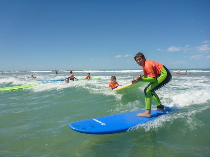 Mighty Yowies Beach Day Surfing