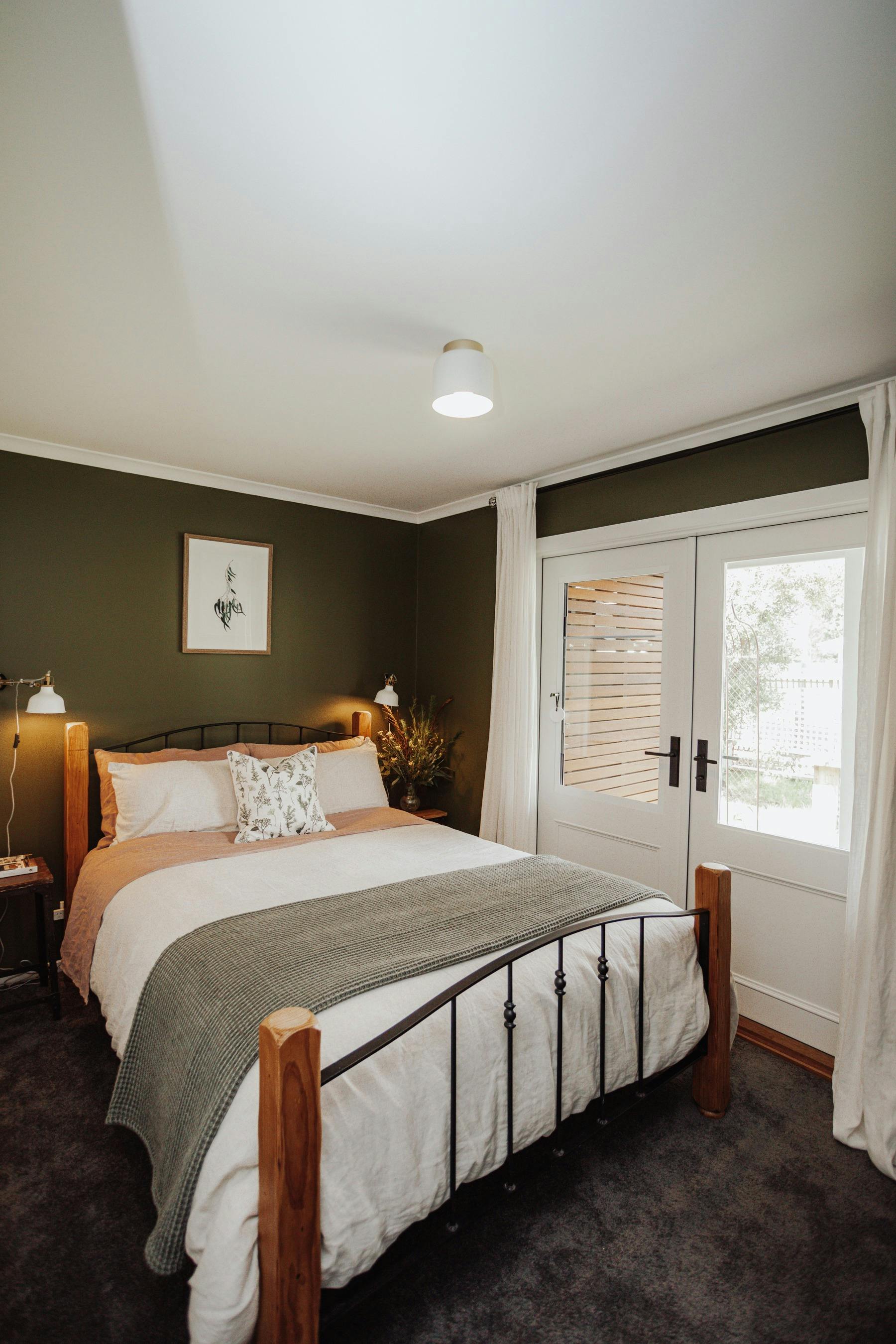 The second bedroom has it's own private access to the verandah where you can enjoy a wine or coffee