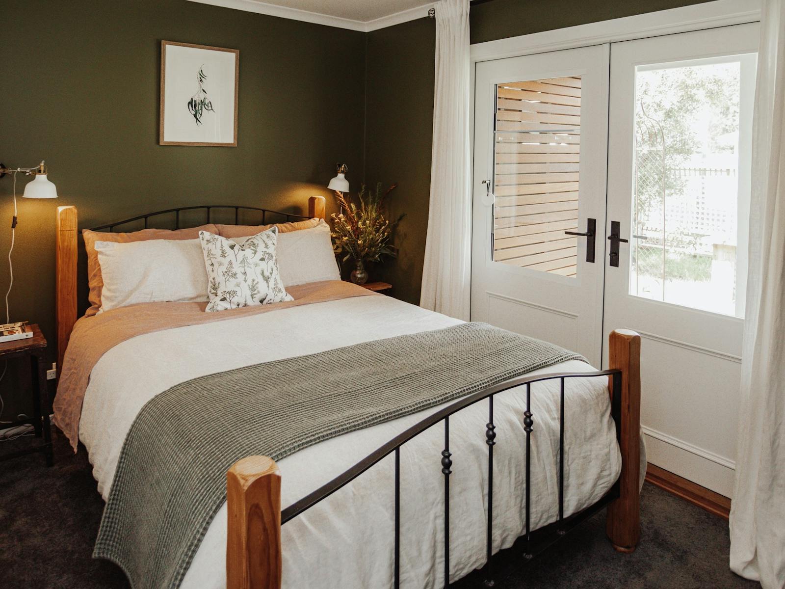 The second bedroom has it's own private access to the verandah where you can enjoy a wine or coffee