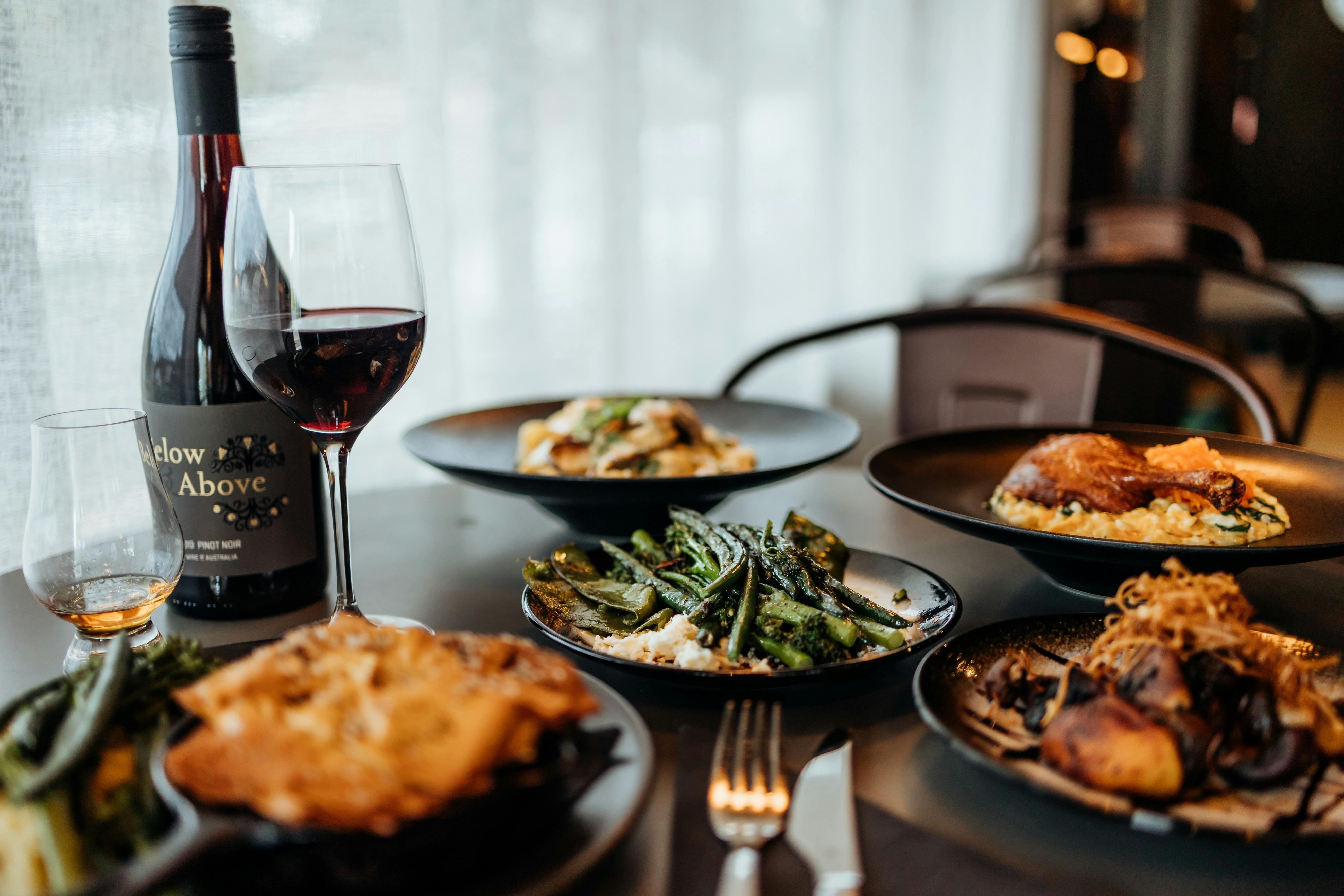 Southern Forest wines and food pairings