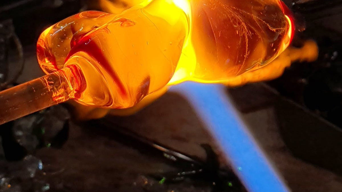 Glass heart sculpture Glass heart sculpture